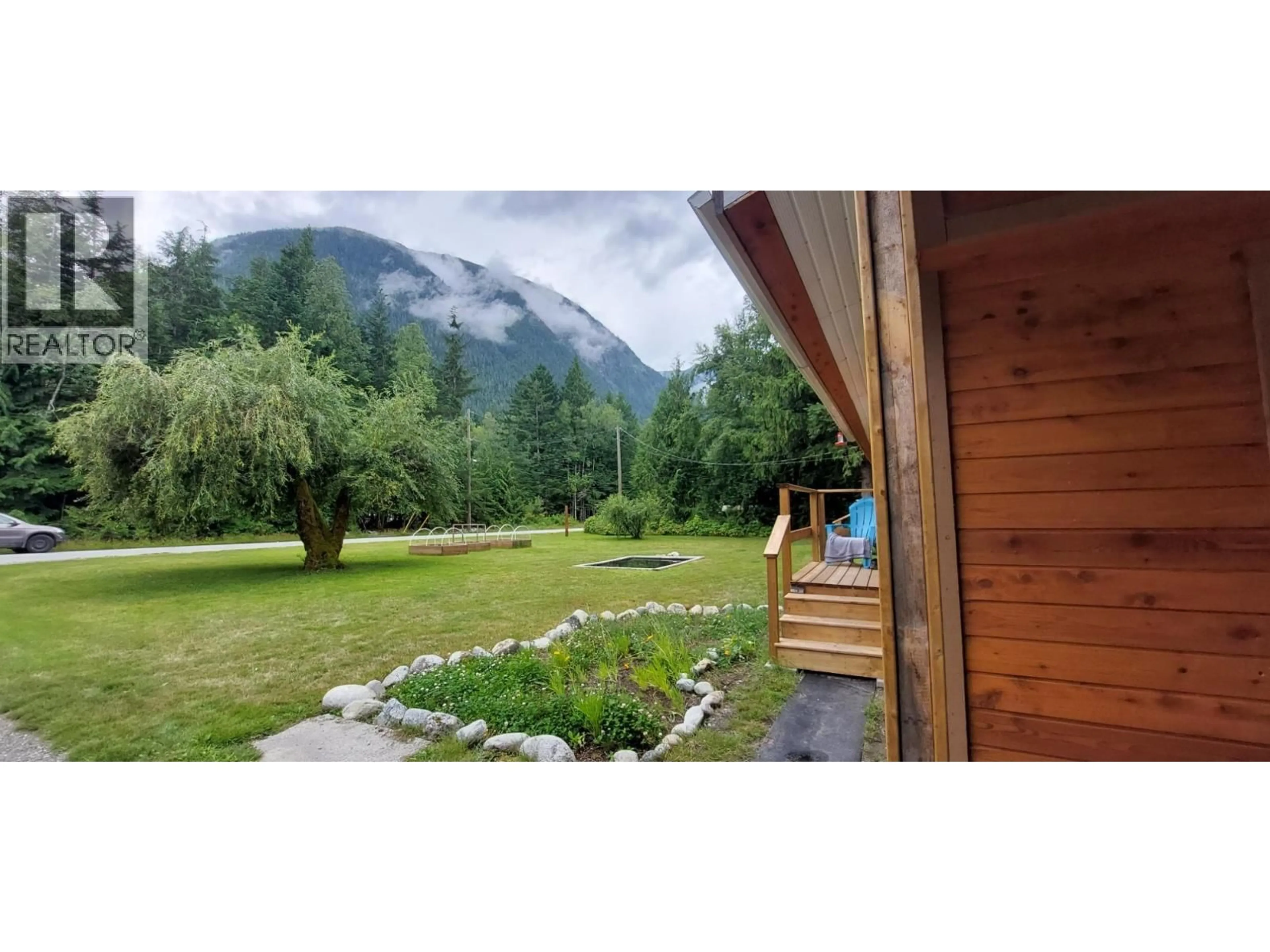 Patio, mountain view for 520 TONQUIN ROAD, Bella Coola British Columbia V0T1C0