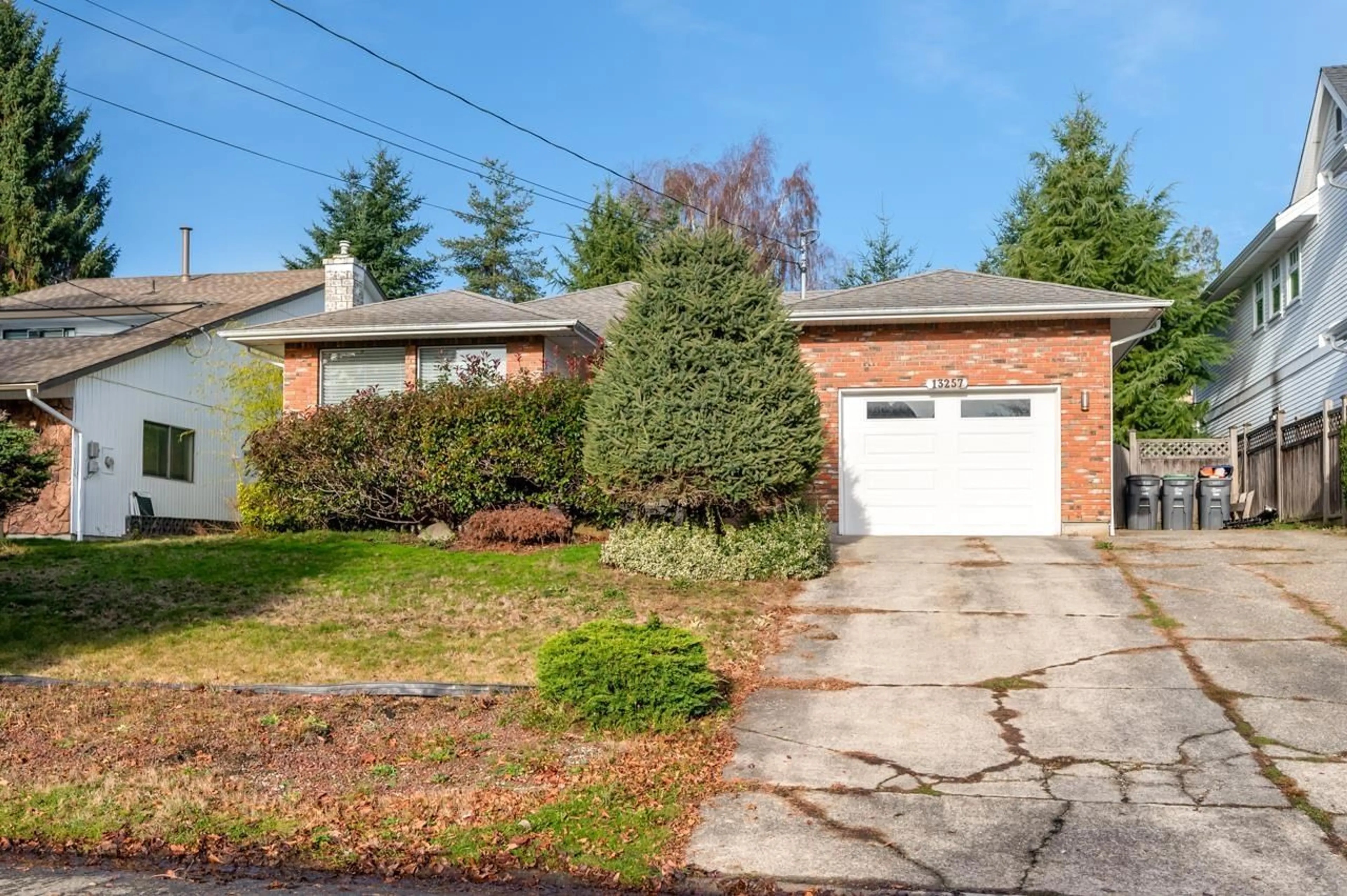 Home with brick exterior material, street for 13257 14A AVENUE, Surrey British Columbia V4A1J2