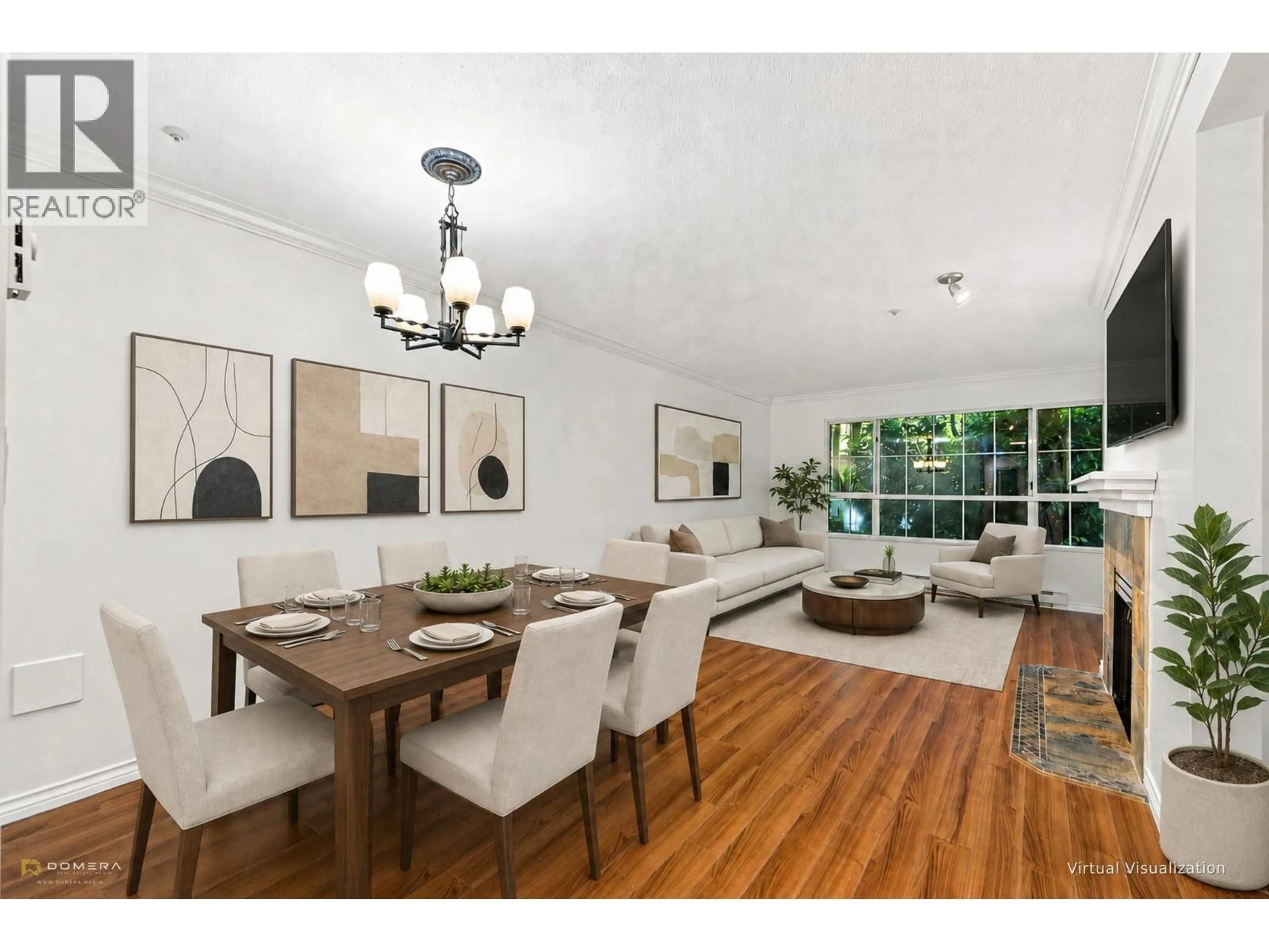 Dining room, wood/laminate floor for 116 - 2990 PRINCESS CRESCENT, Coquitlam British Columbia V3B7R3