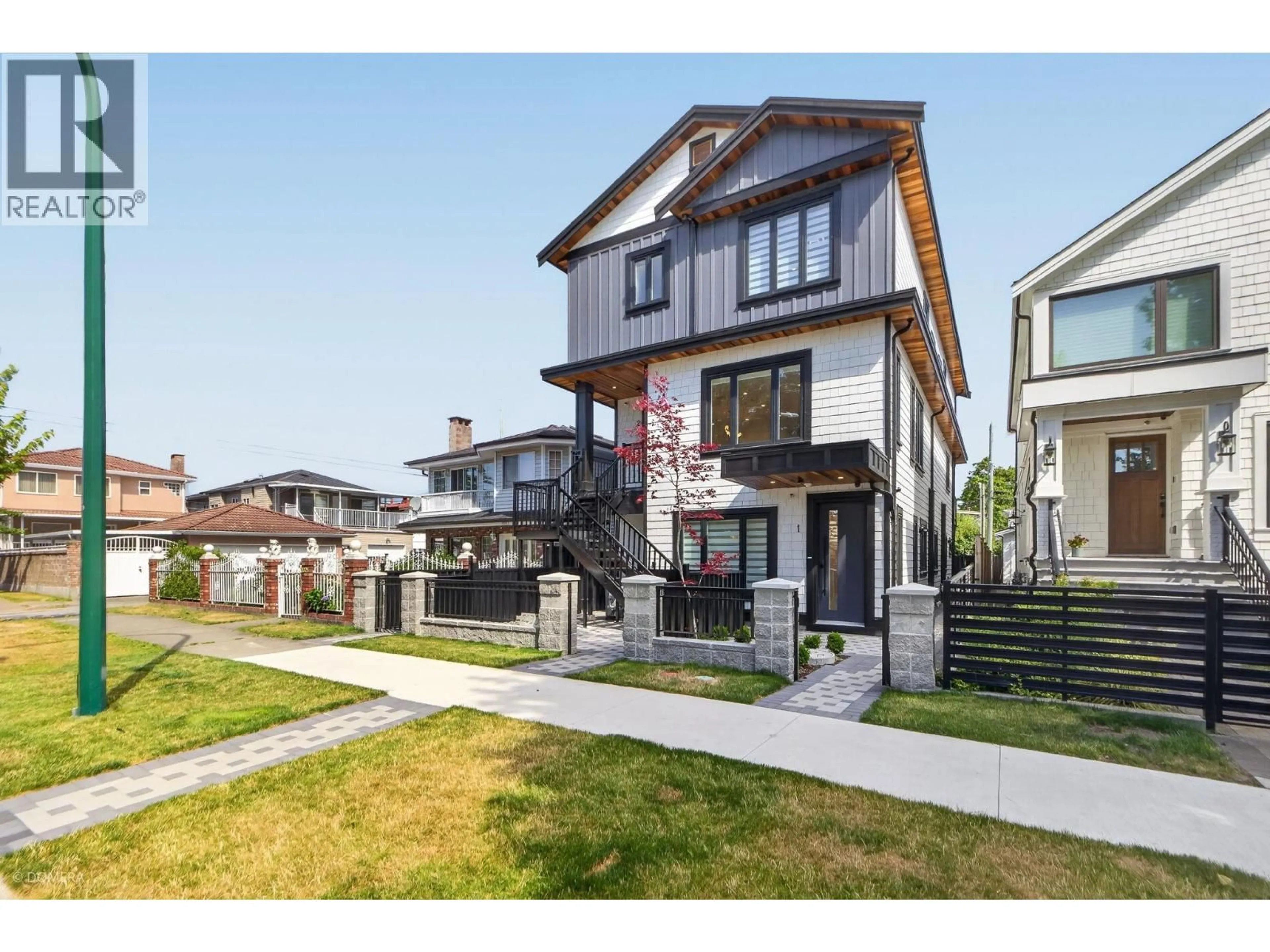 Home with brick exterior material, street for 1 - 2035 51ST, Vancouver British Columbia V5P1W2