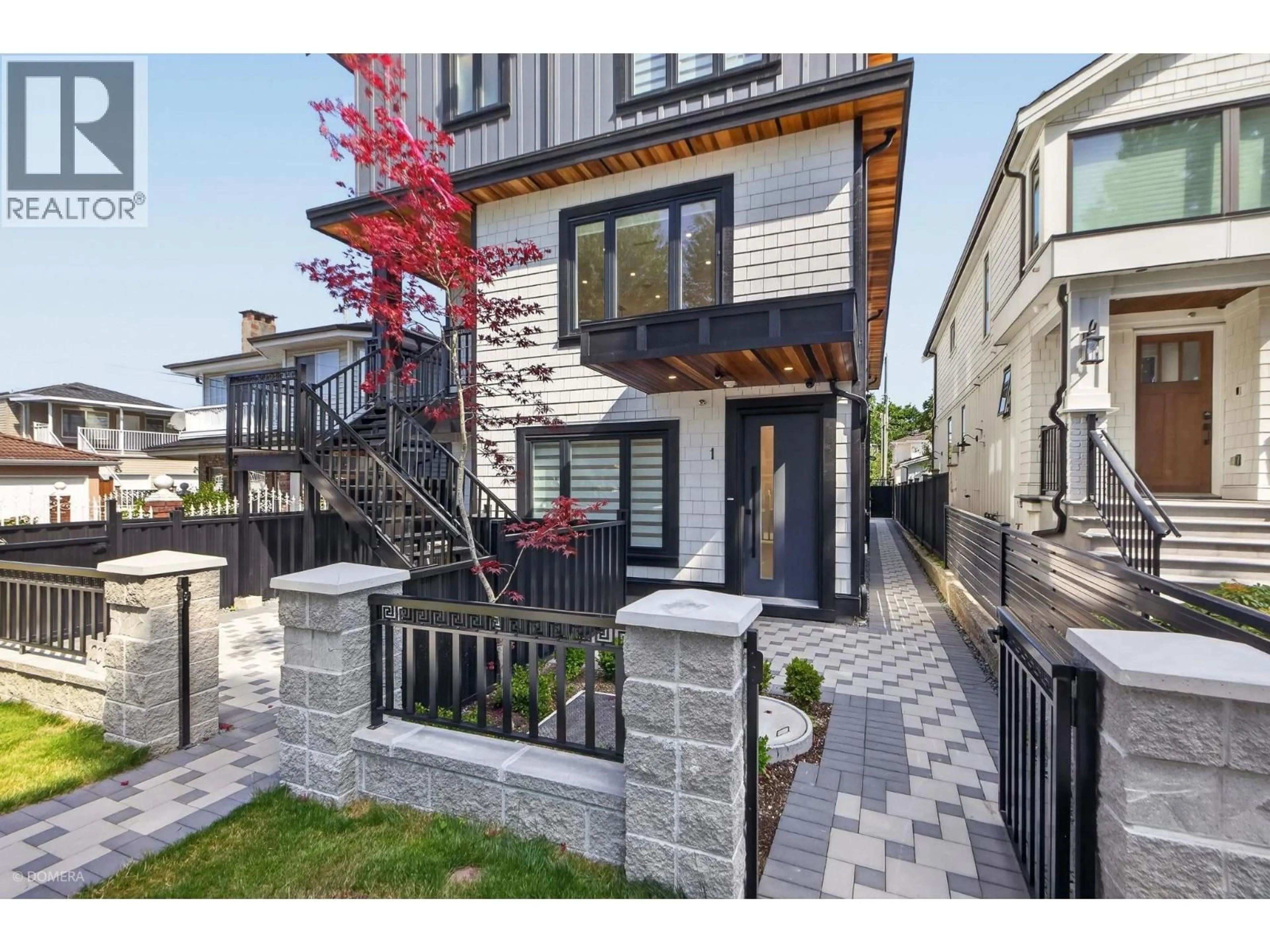 Home with brick exterior material, street for 1 - 2035 51ST, Vancouver British Columbia V5P1W2