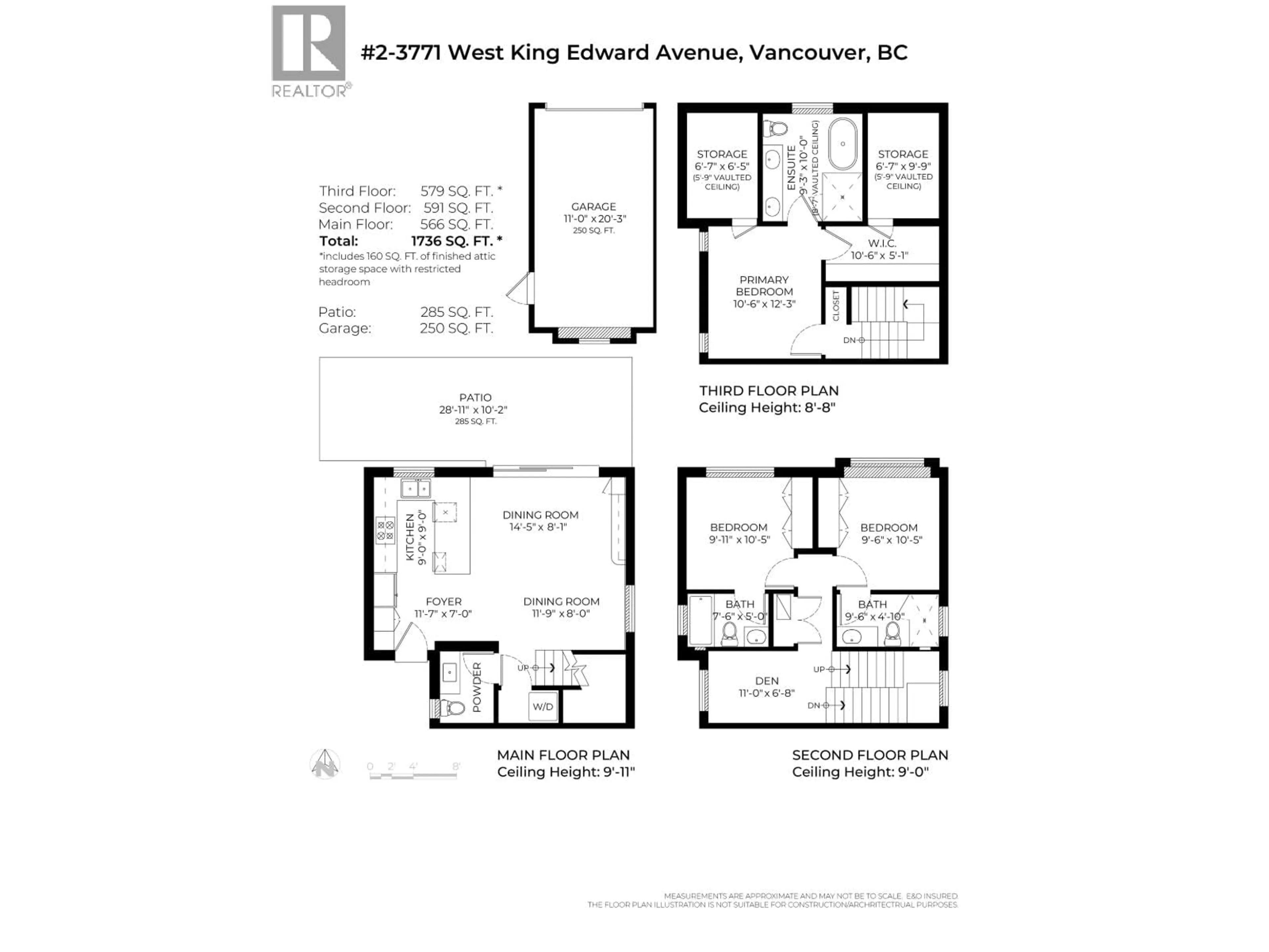 Floor plan for 2 - 3771 KING EDWARD AVENUE, Vancouver British Columbia V6S1M8