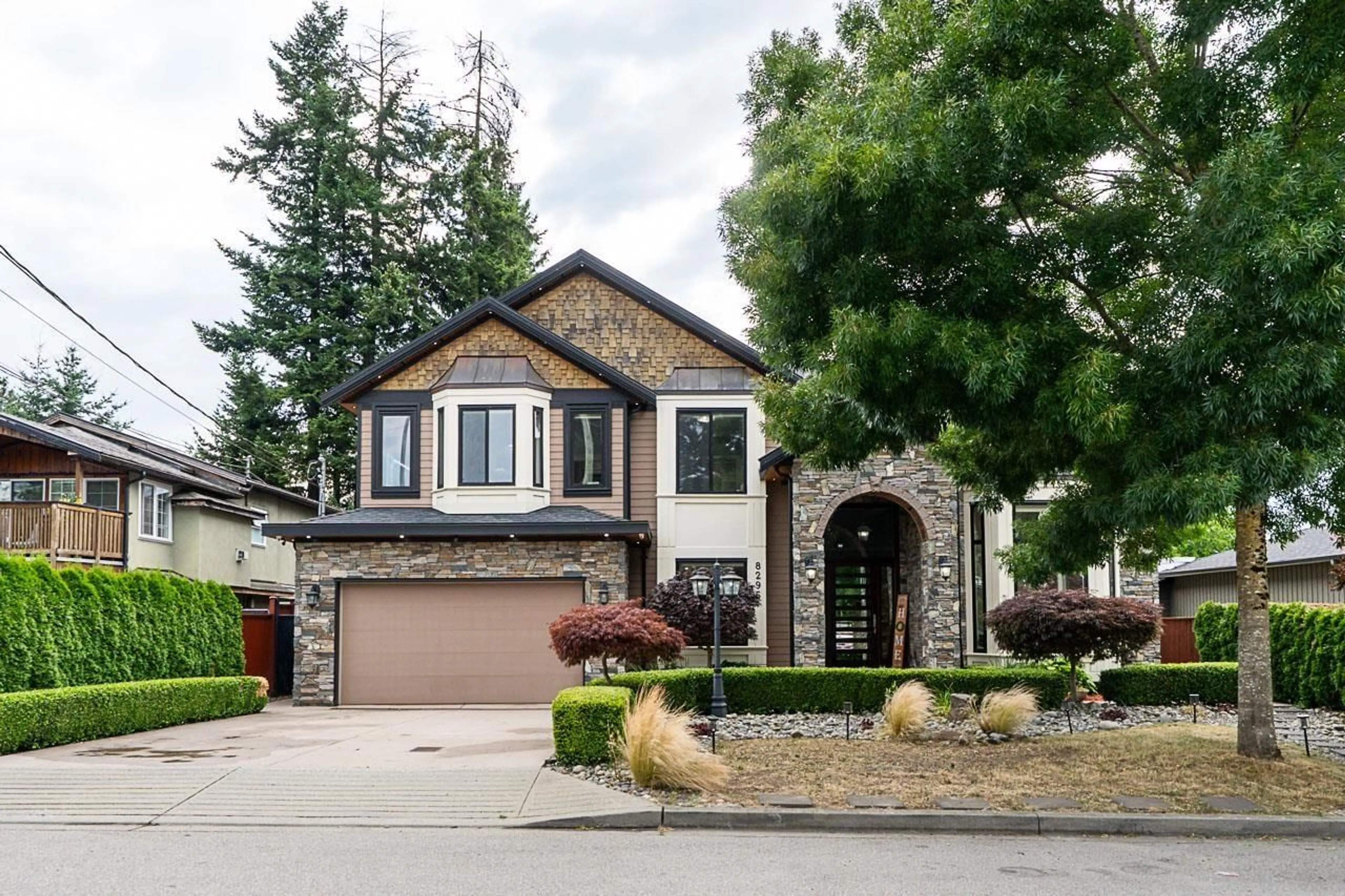 Home with brick exterior material, street for 8295 110 STREET, Delta British Columbia V4C4J2