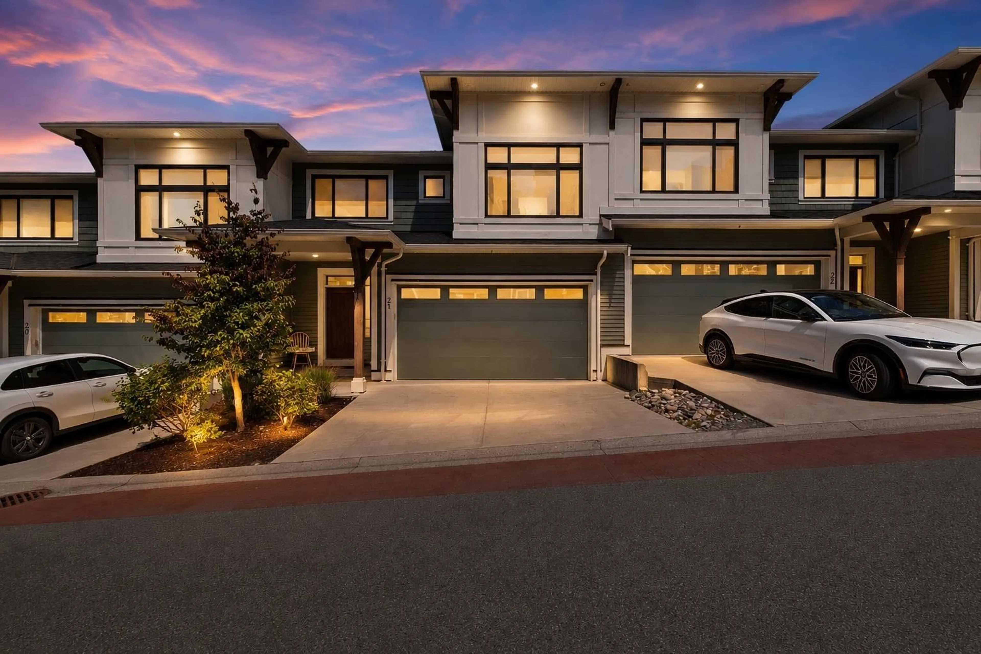 Home with brick exterior material, street for 21 - 43575 CHILLIWACK MOUNTAIN ROAD, Chilliwack British Columbia V2R4A1