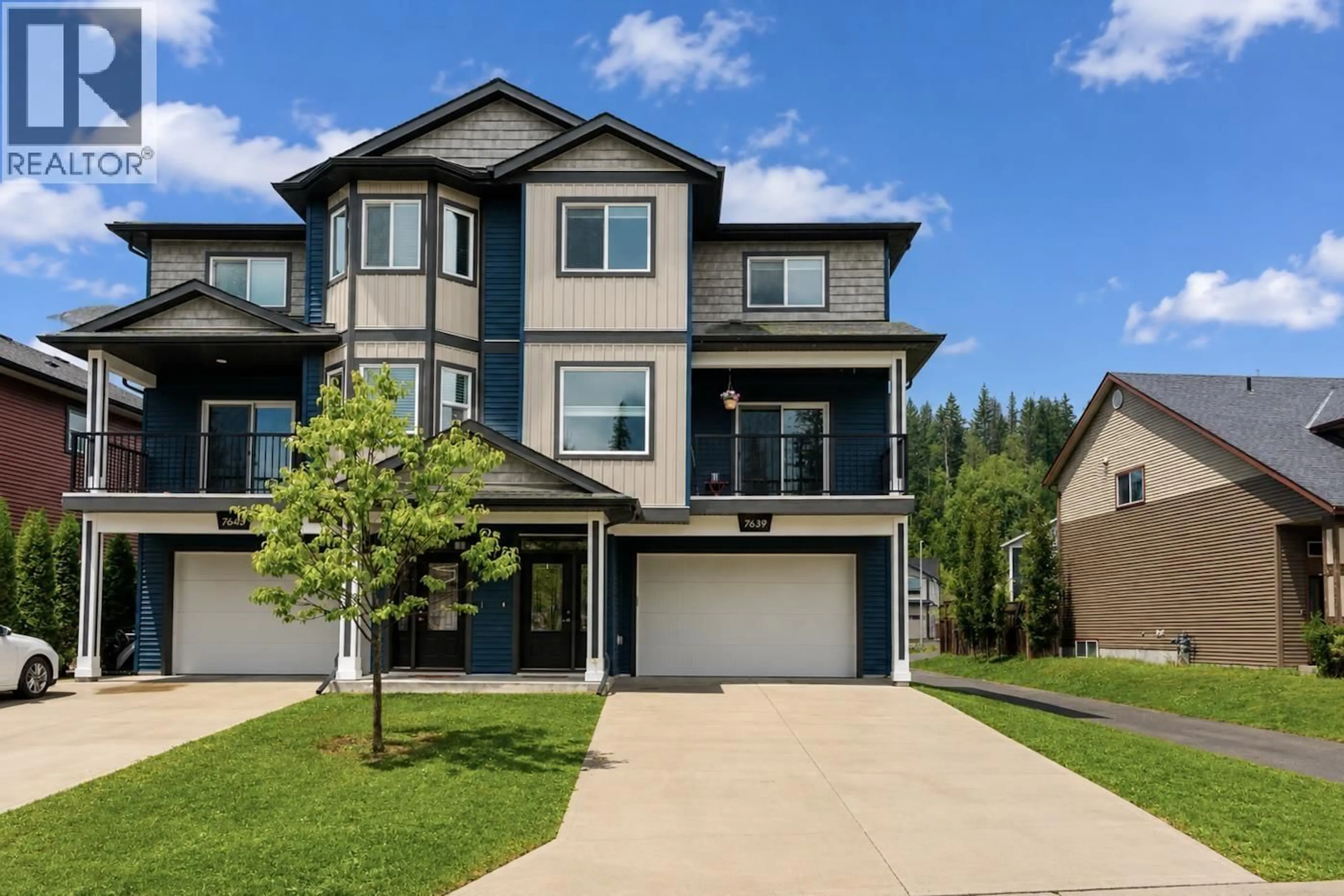 Home with vinyl exterior material, unknown for 7639 CREEKSIDE WAY, Prince George British Columbia V2N0C2