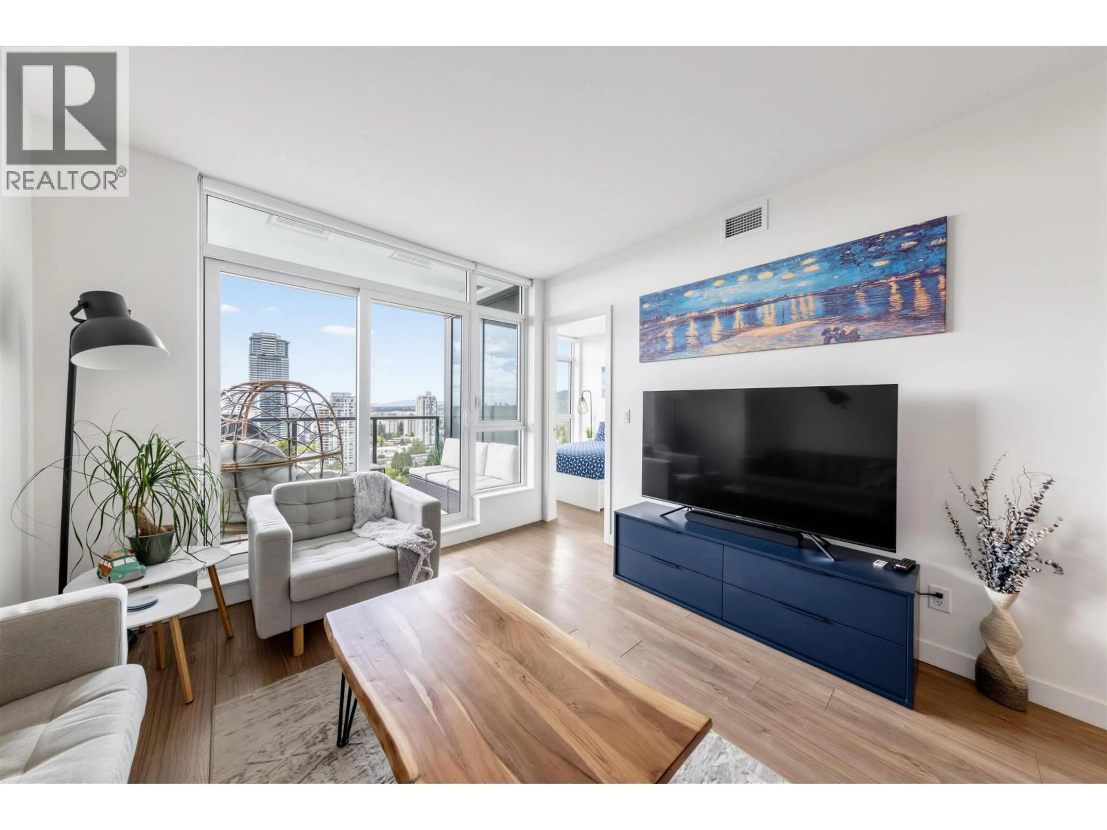 Living room with furniture, unknown for 2507 - 595 AUSTIN AVENUE, Coquitlam British Columbia V3K0G7