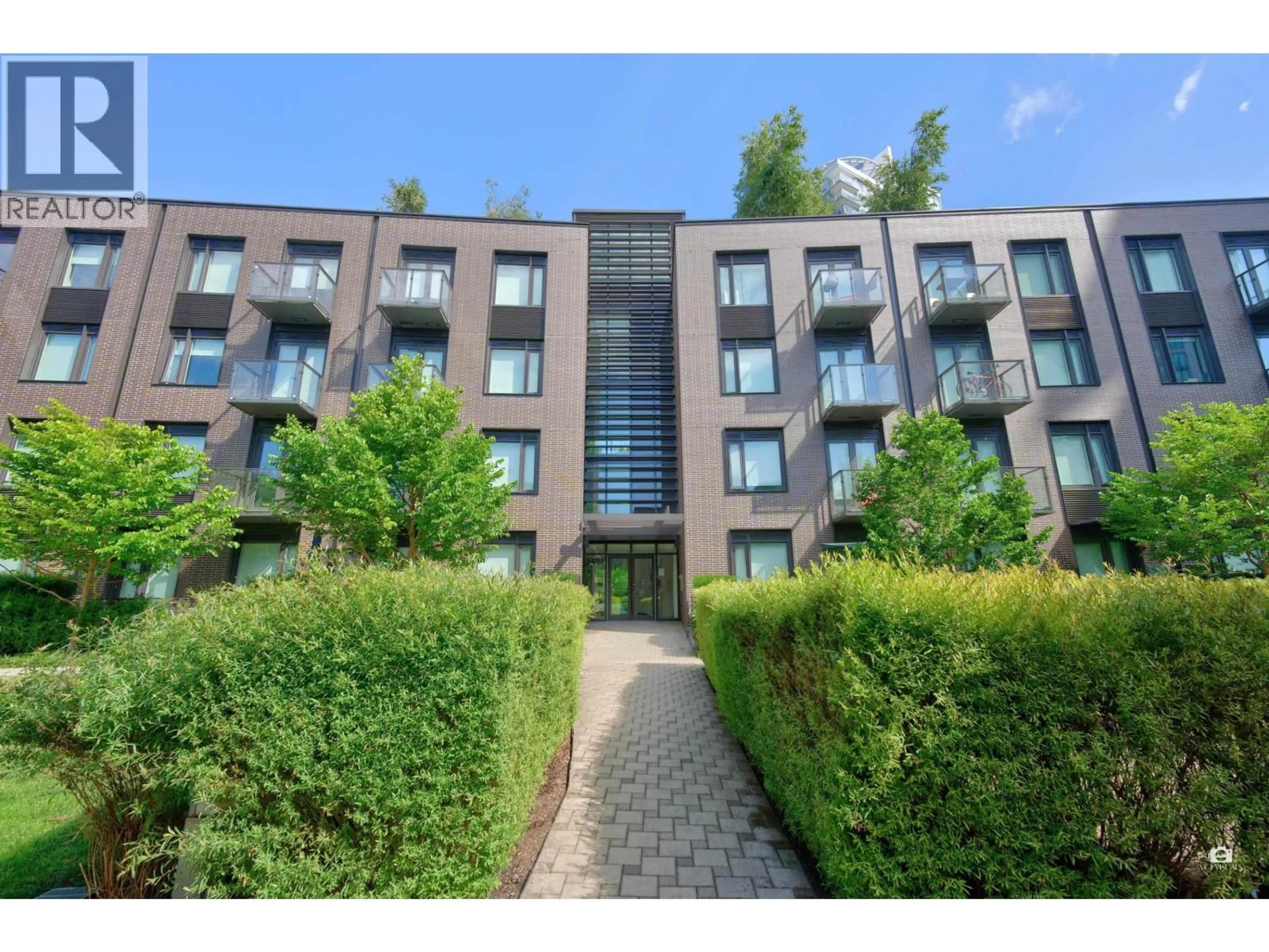 Patio, building for 401 - 5681 BIRNEY AVENUE, Vancouver British Columbia V6S0L5