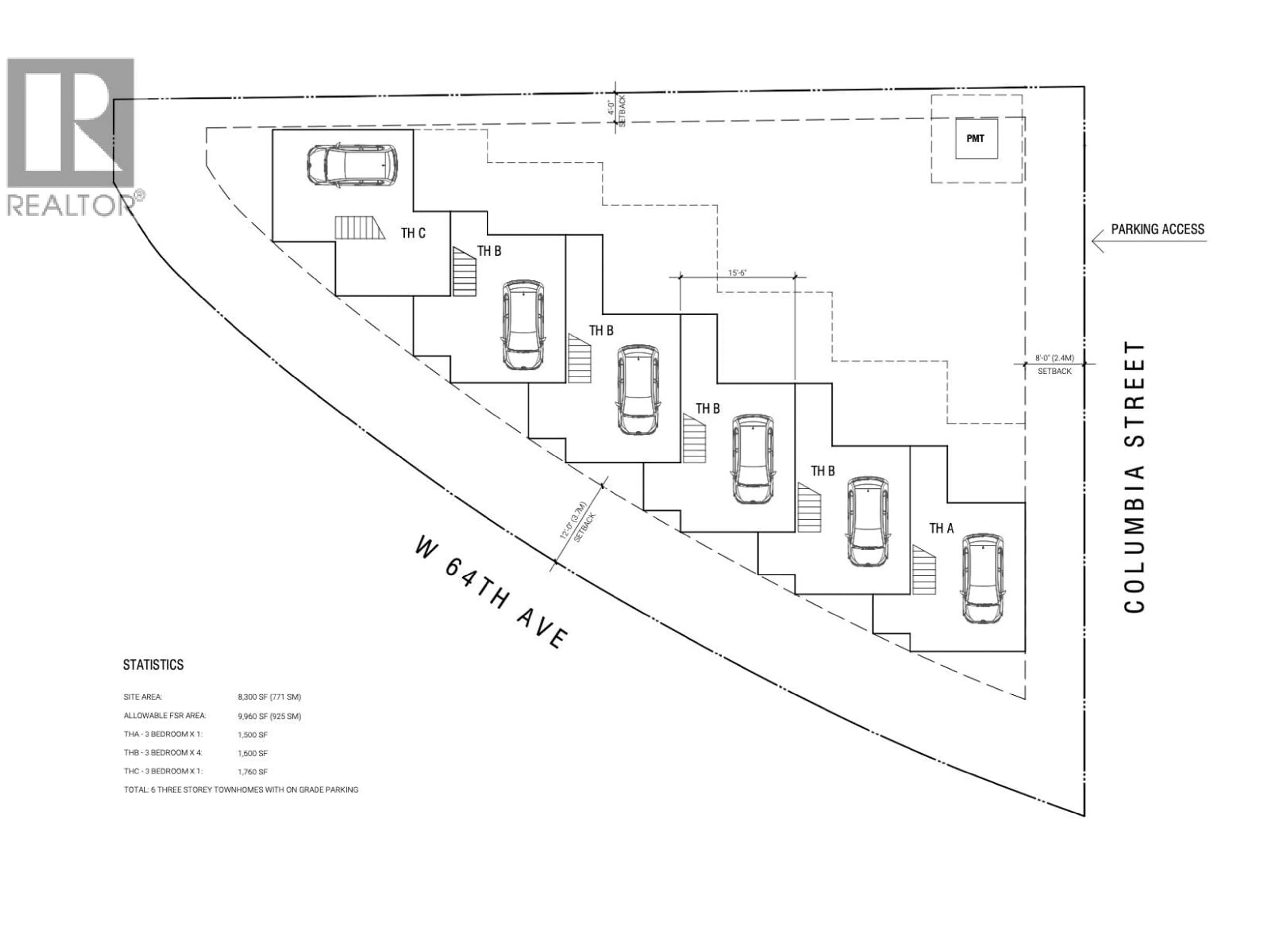 Floor plan for 7957 COLUMBIA STREET, Vancouver British Columbia V5X2Z3