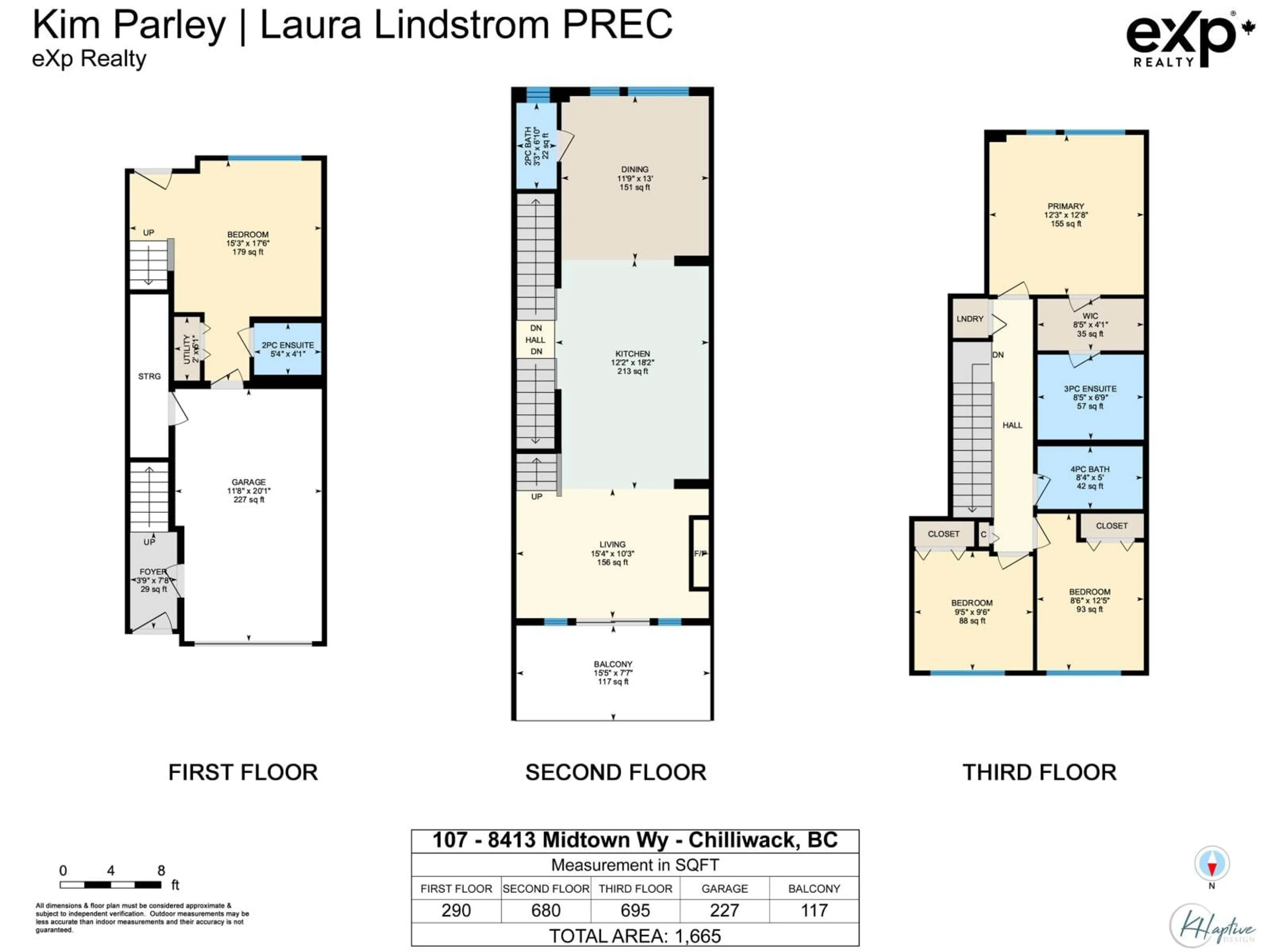 Floor plan for 107 - 8413 MIDTOWN WAY, Chilliwack British Columbia V2P0G7