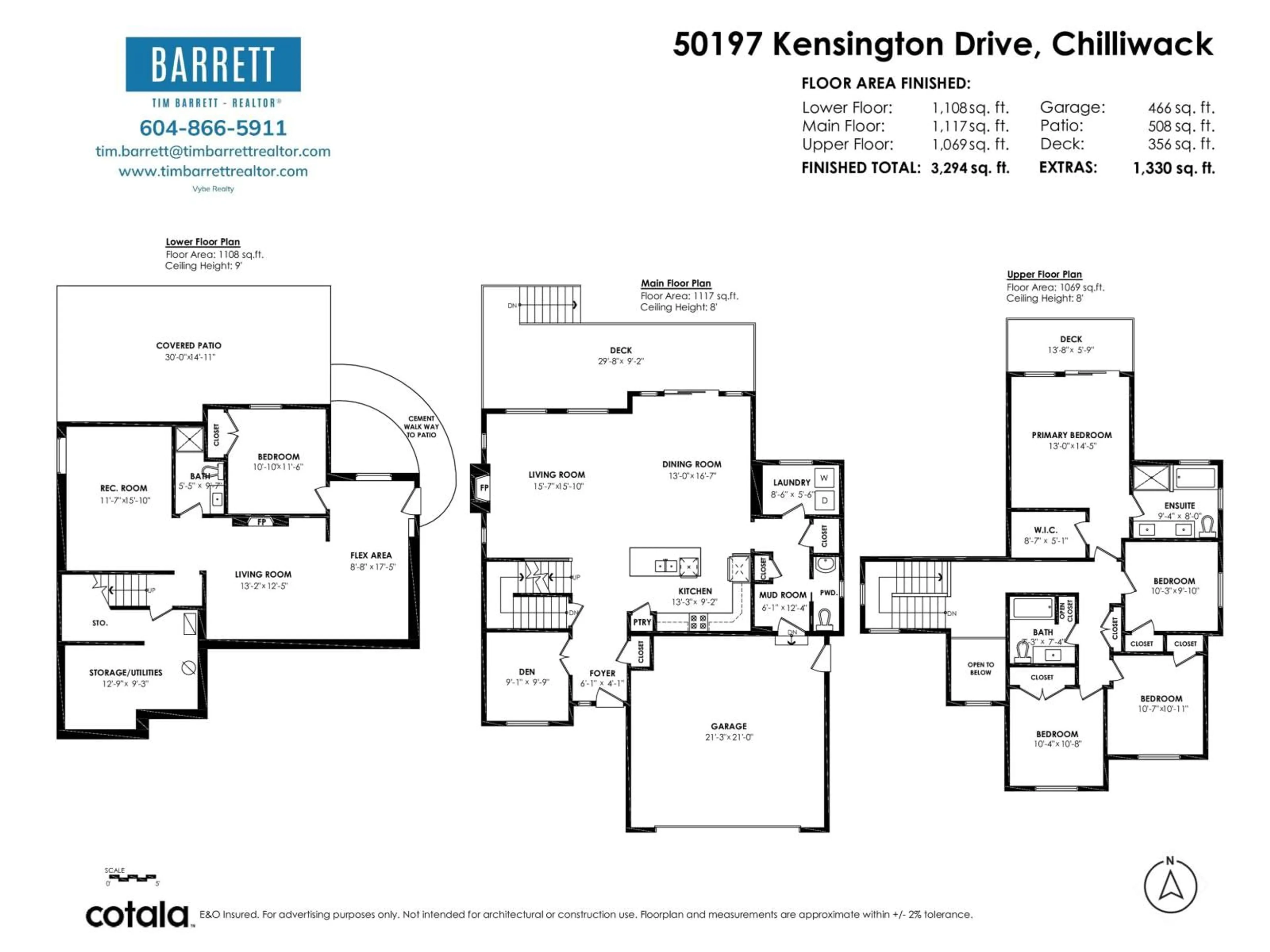 Floor plan for 50197 KENSINGTON DRIVE, Chilliwack British Columbia V4Z1J5