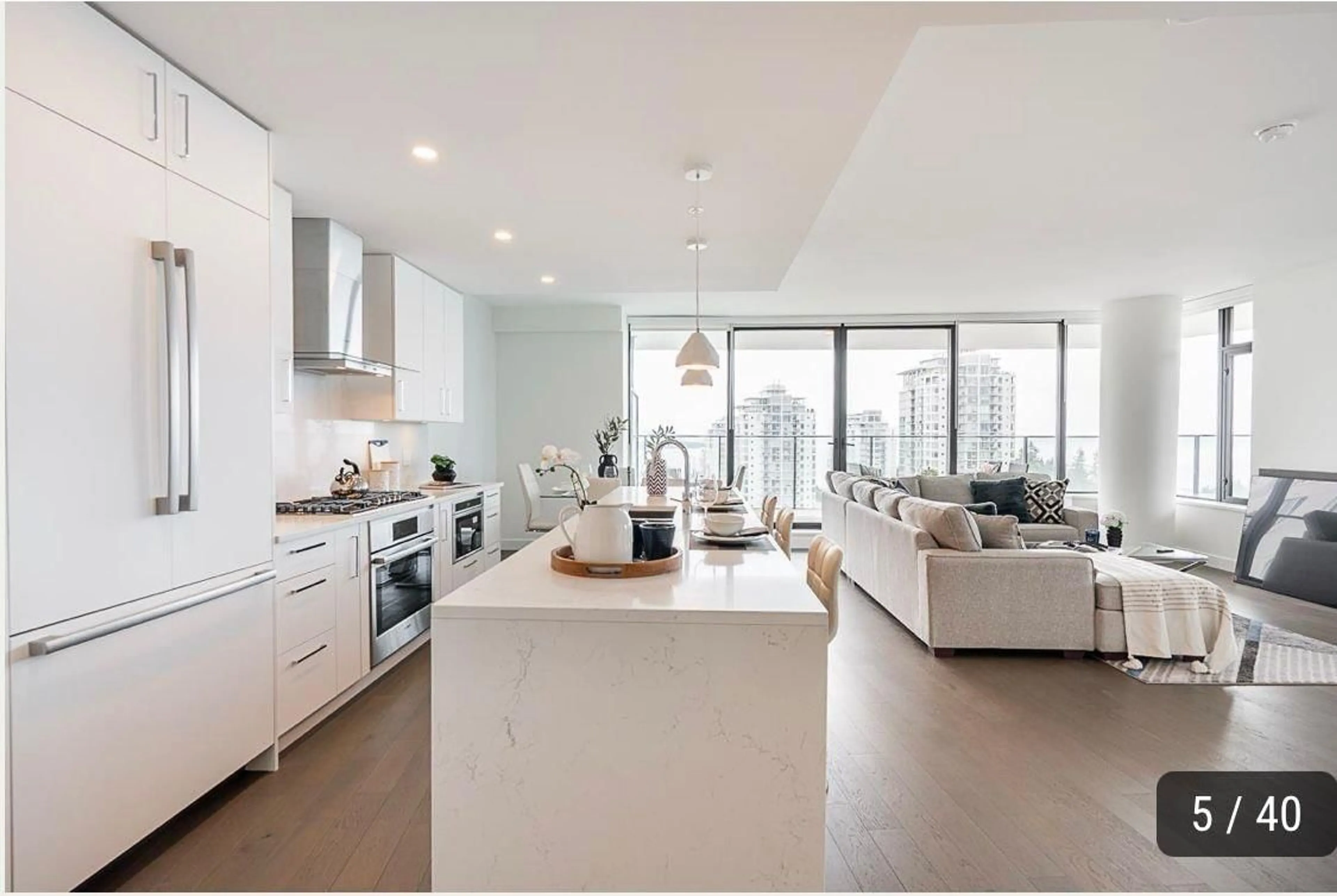 Open concept kitchen, unknown for 1305 - 1588 JOHNSTON ROAD, White Rock British Columbia V4B0C5