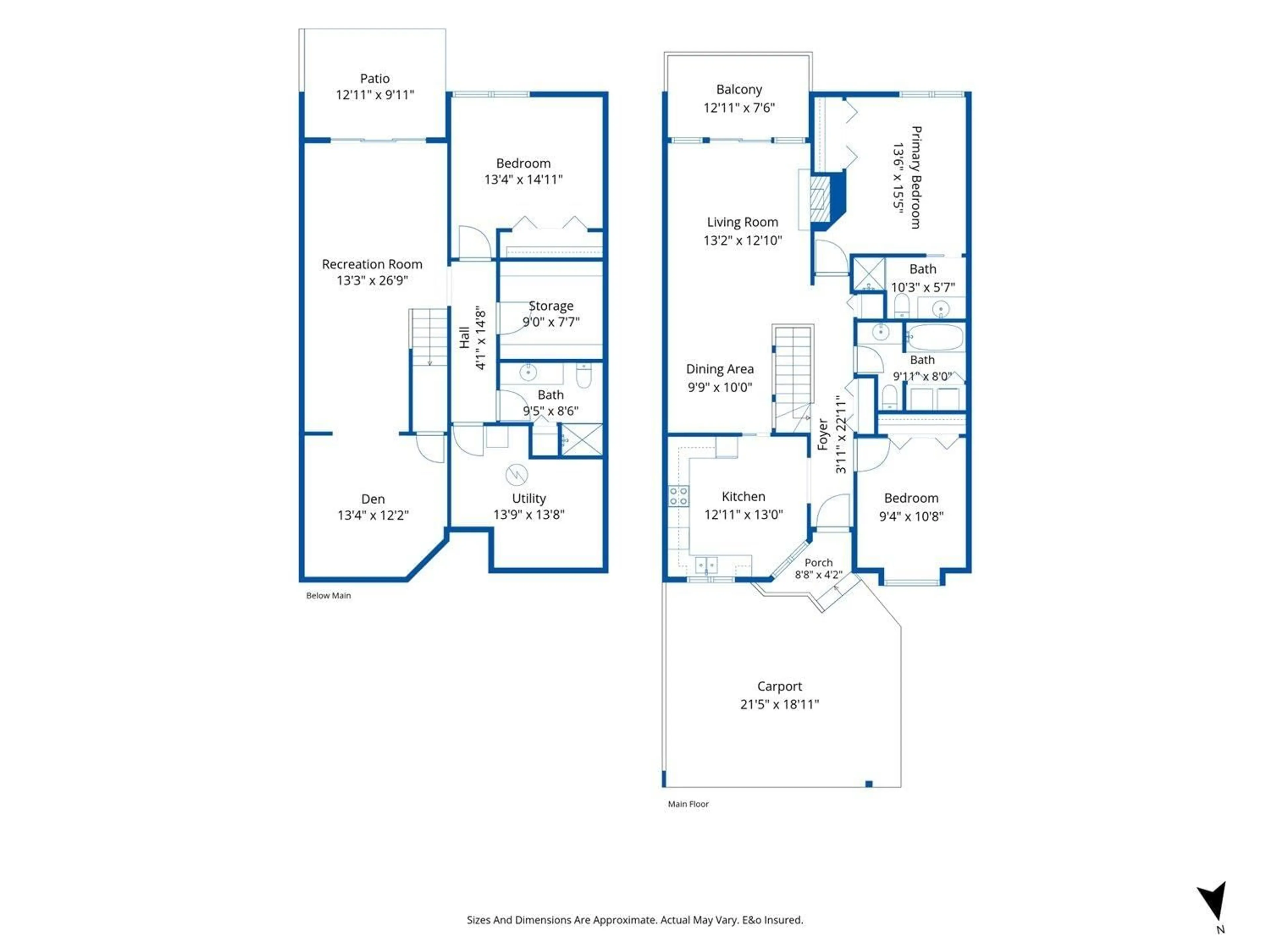 Floor plan for 31 - 3351 HORN STREET, Abbotsford British Columbia V2S7J9