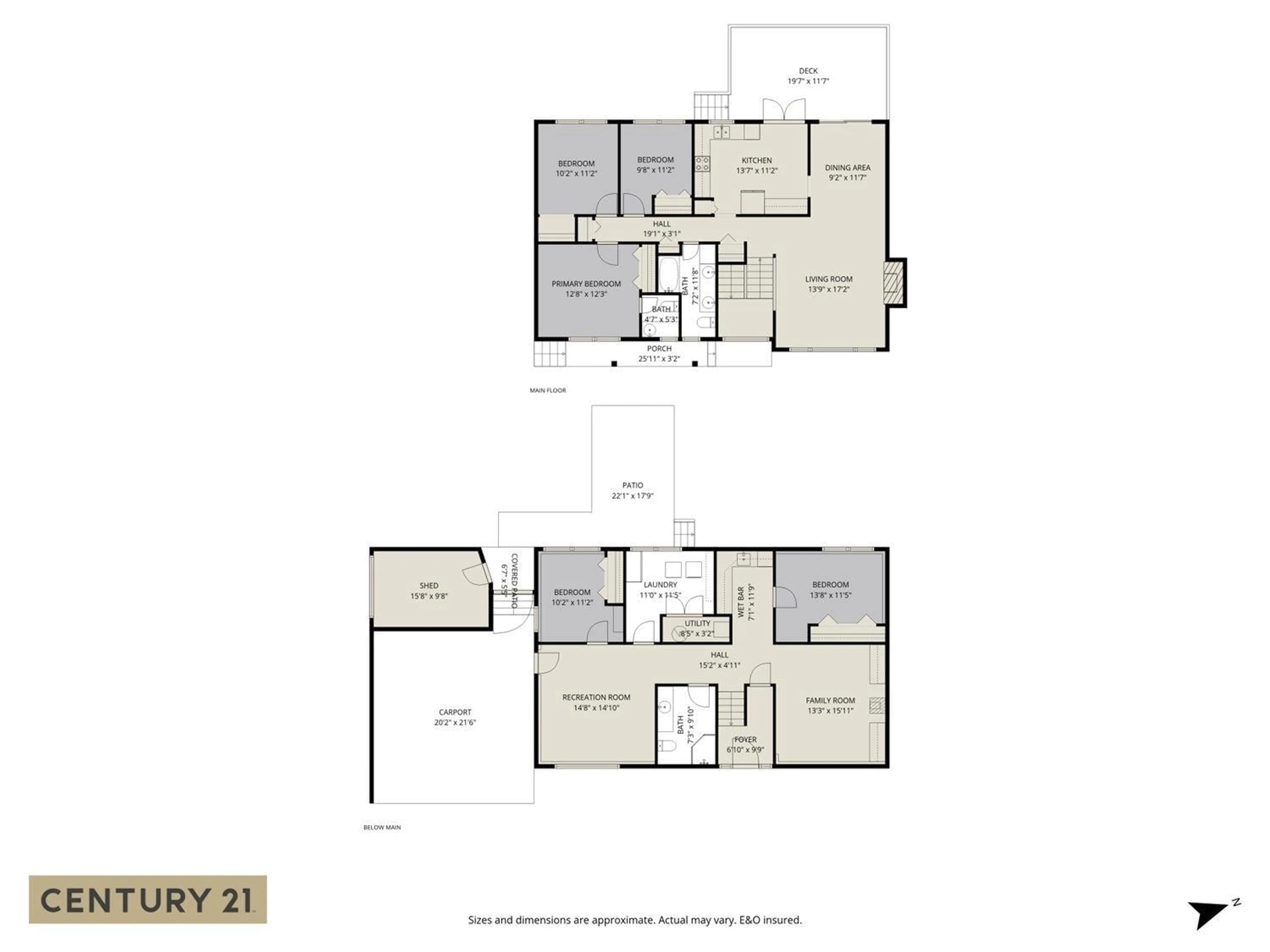 Floor plan for 459 NAISMITH AVENUE, Harrison Hot Springs British Columbia V0M1K0