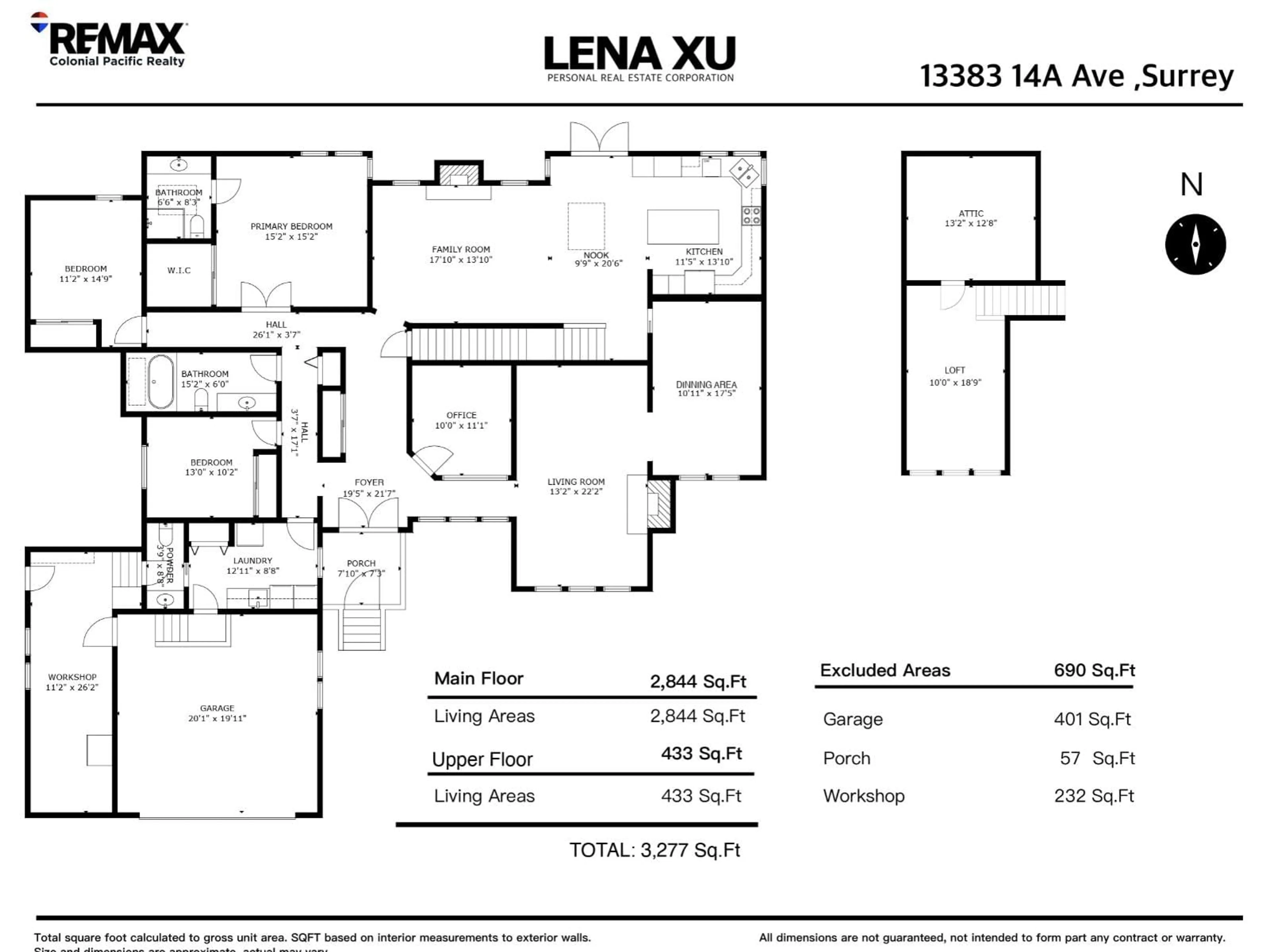 Floor plan for 13383 14A AVENUE, Surrey British Columbia V4A7P9