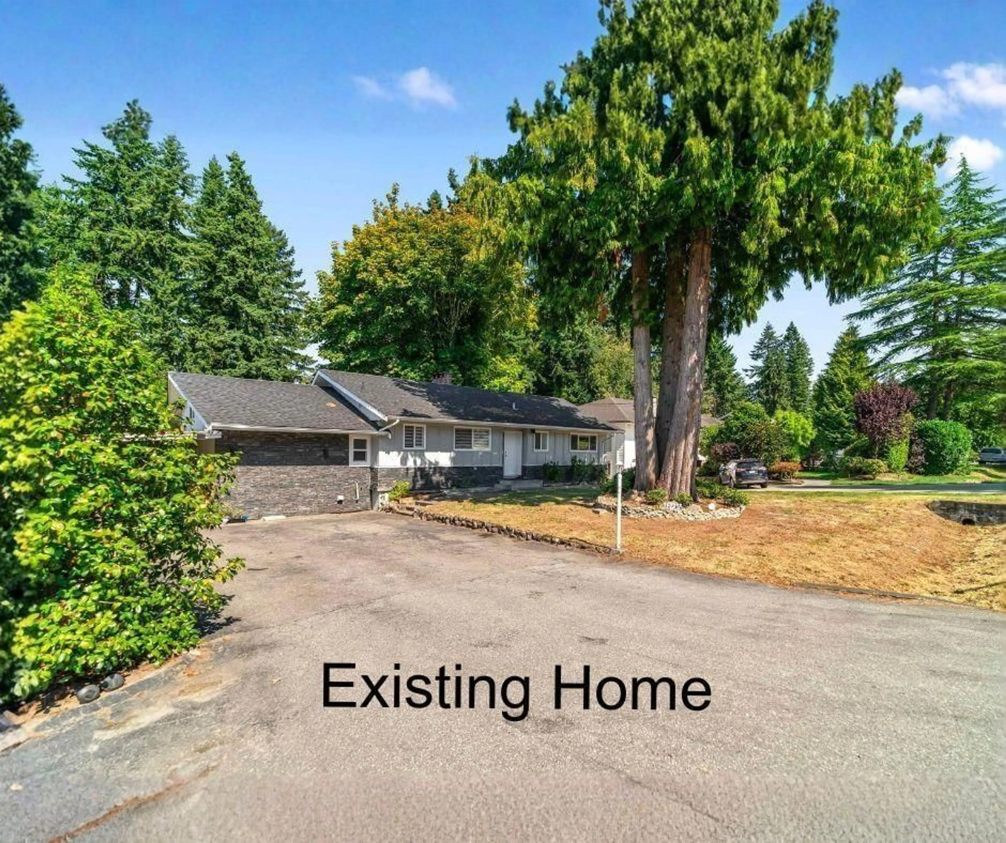 A pic from outside/outdoor area/front of a property/back of a property/a pic from drone, building for 16235 28 AVENUE, Surrey British Columbia V3Z0E4