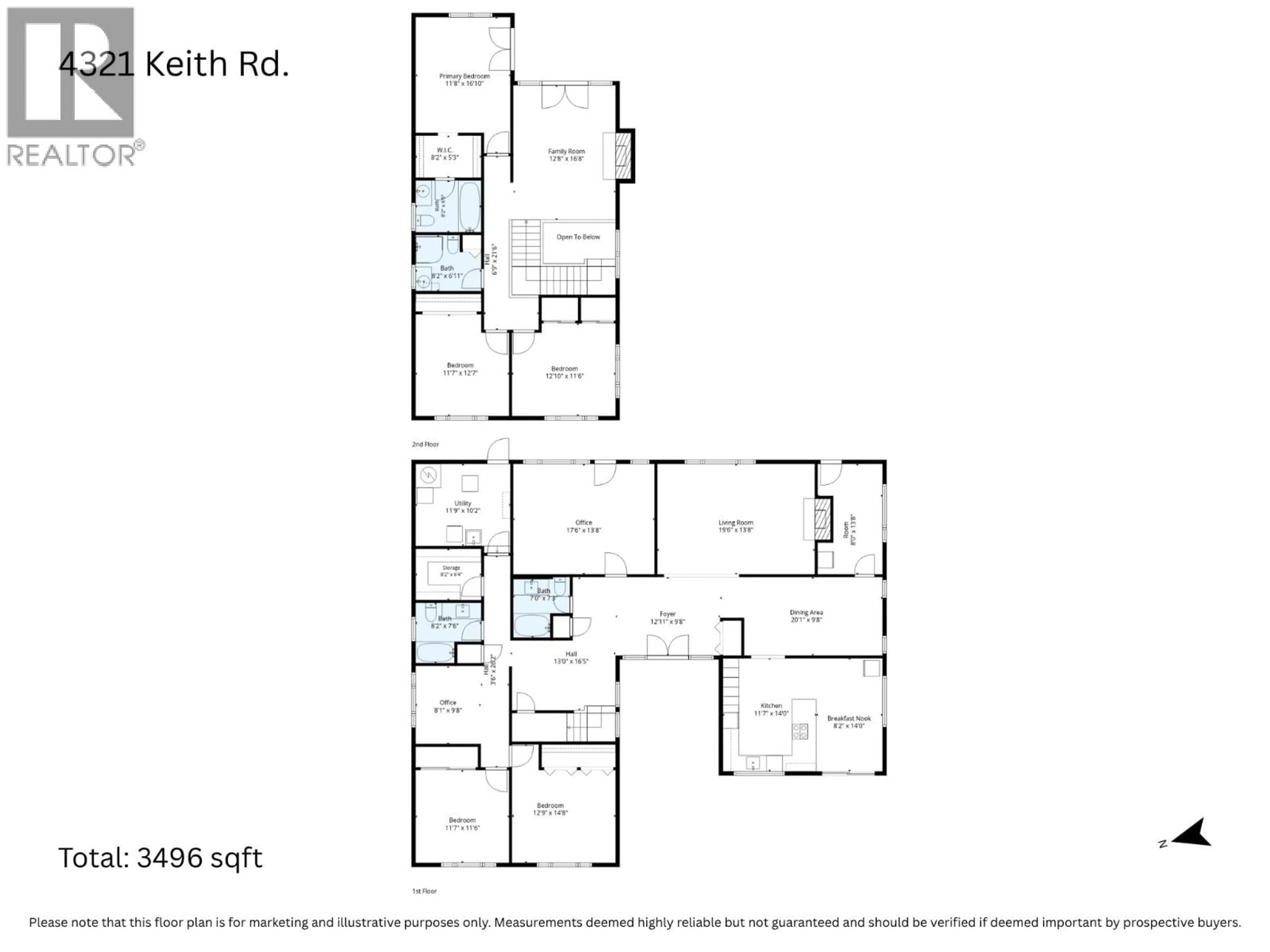 Floor plan for 4321 KEITH ROAD, West Vancouver British Columbia V7W2L9