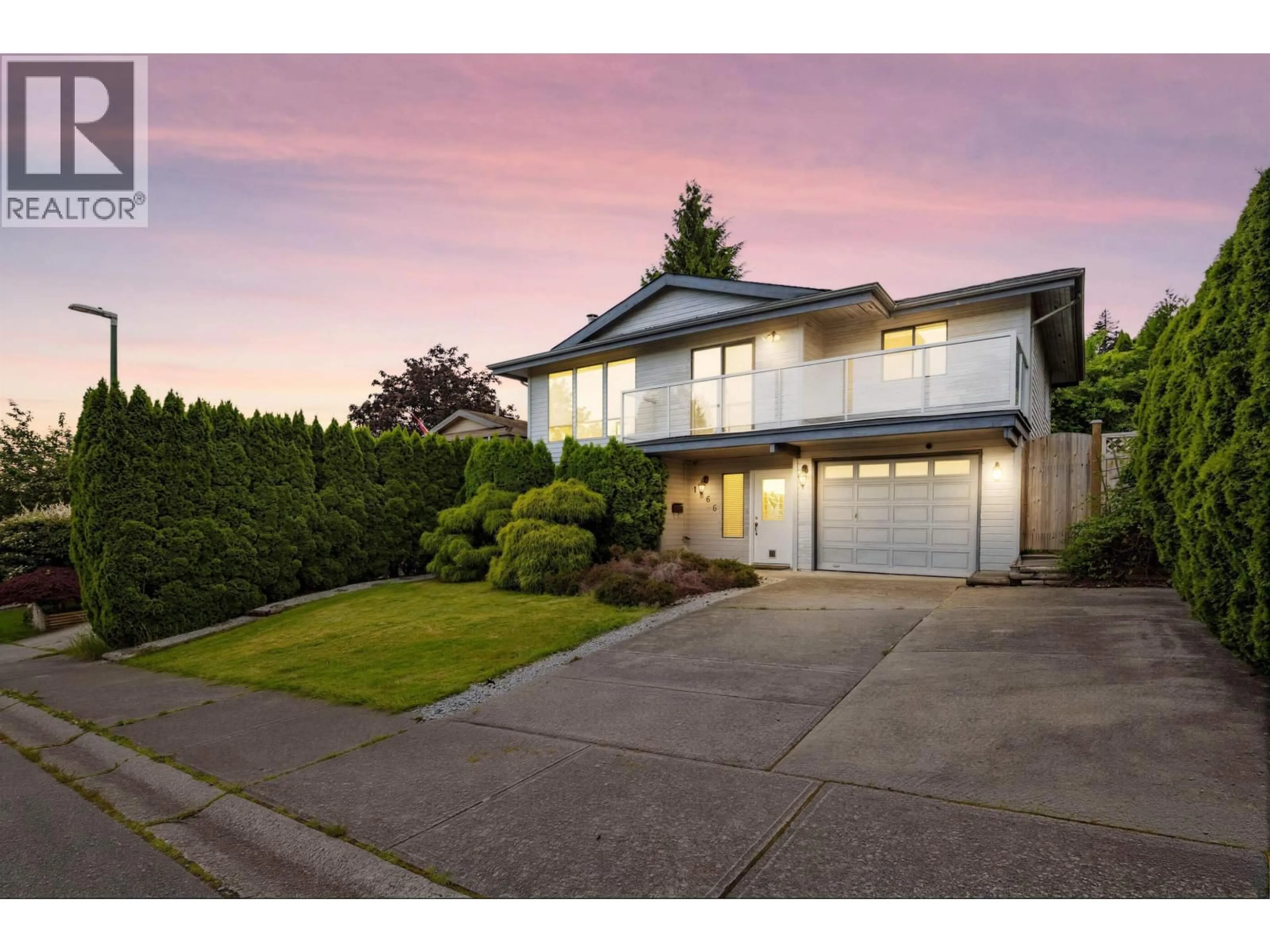 Home with vinyl exterior material, street for 1266 HUDSON STREET, Coquitlam British Columbia V3B6J1