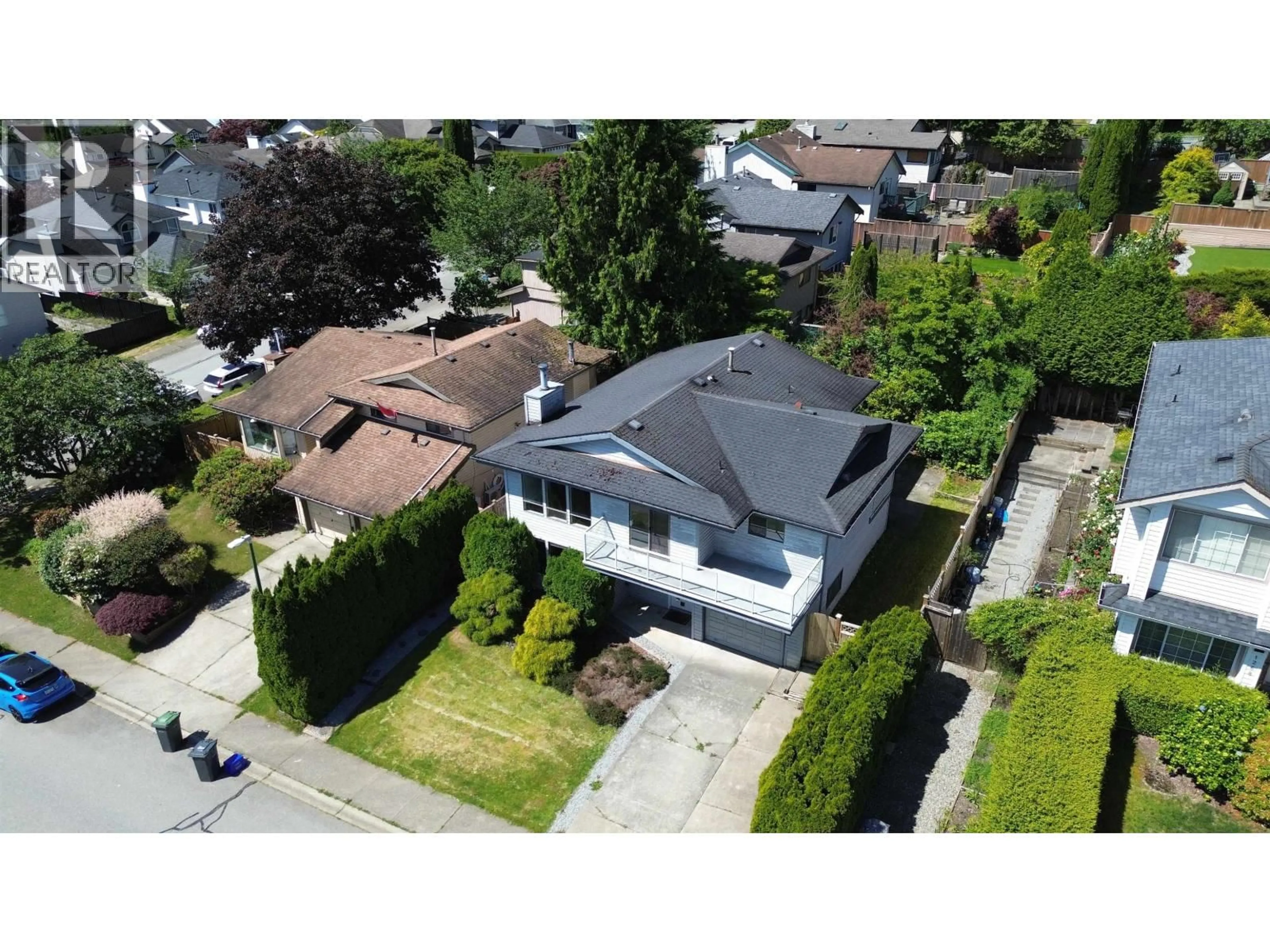 A pic from outside/outdoor area/front of a property/back of a property/a pic from drone, street for 1266 HUDSON STREET, Coquitlam British Columbia V3B6J1