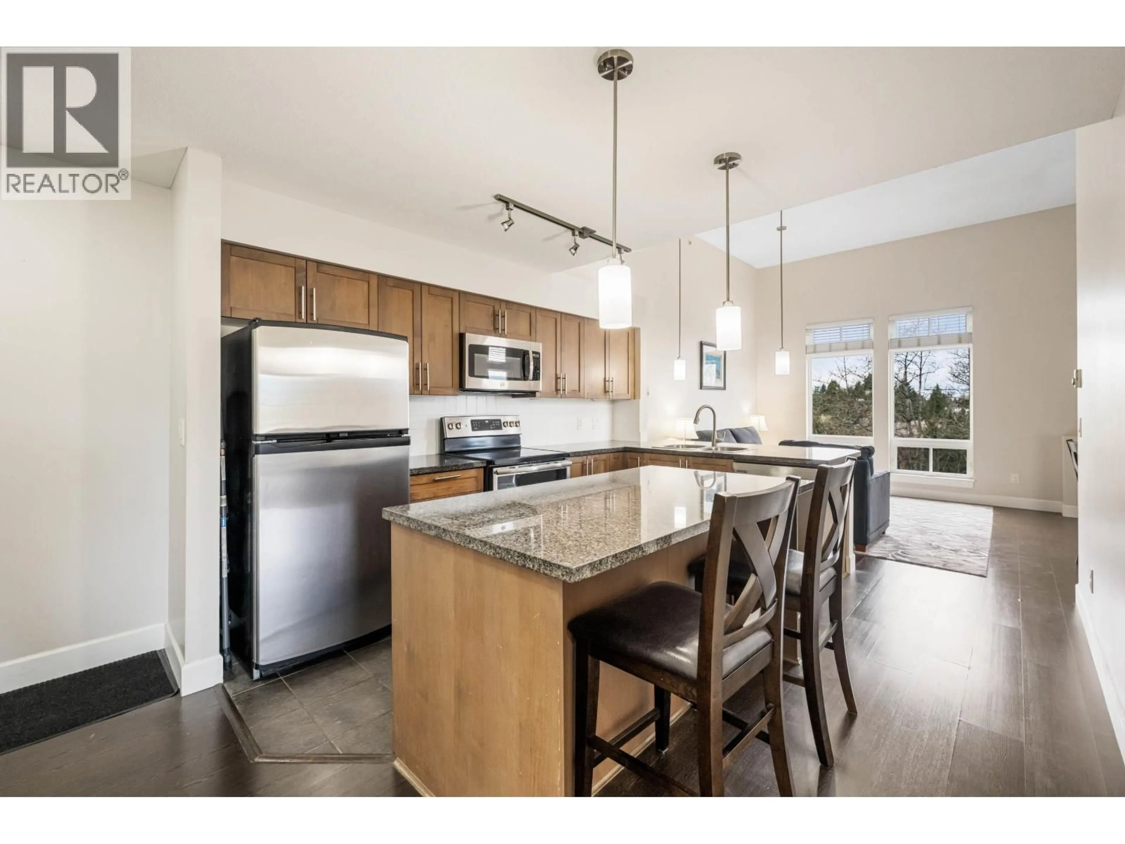 Open concept kitchen, unknown for 406 - 12283 224 STREET, Maple Ridge British Columbia V2X8Z3