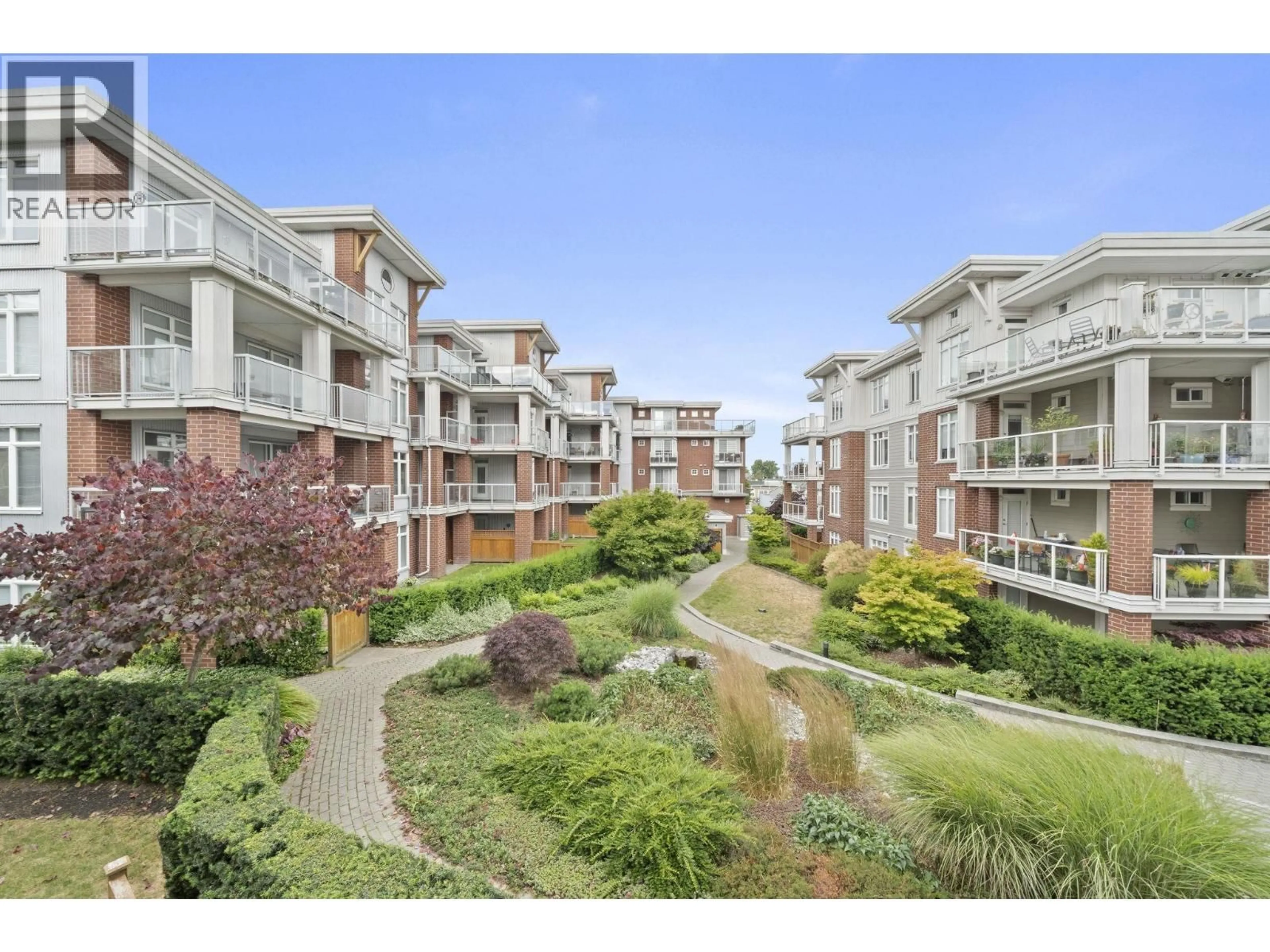 A pic from outside/outdoor area/front of a property/back of a property/a pic from drone, unknown for 206 - 4211 BAYVIEW STREET, Richmond British Columbia V7E6T6