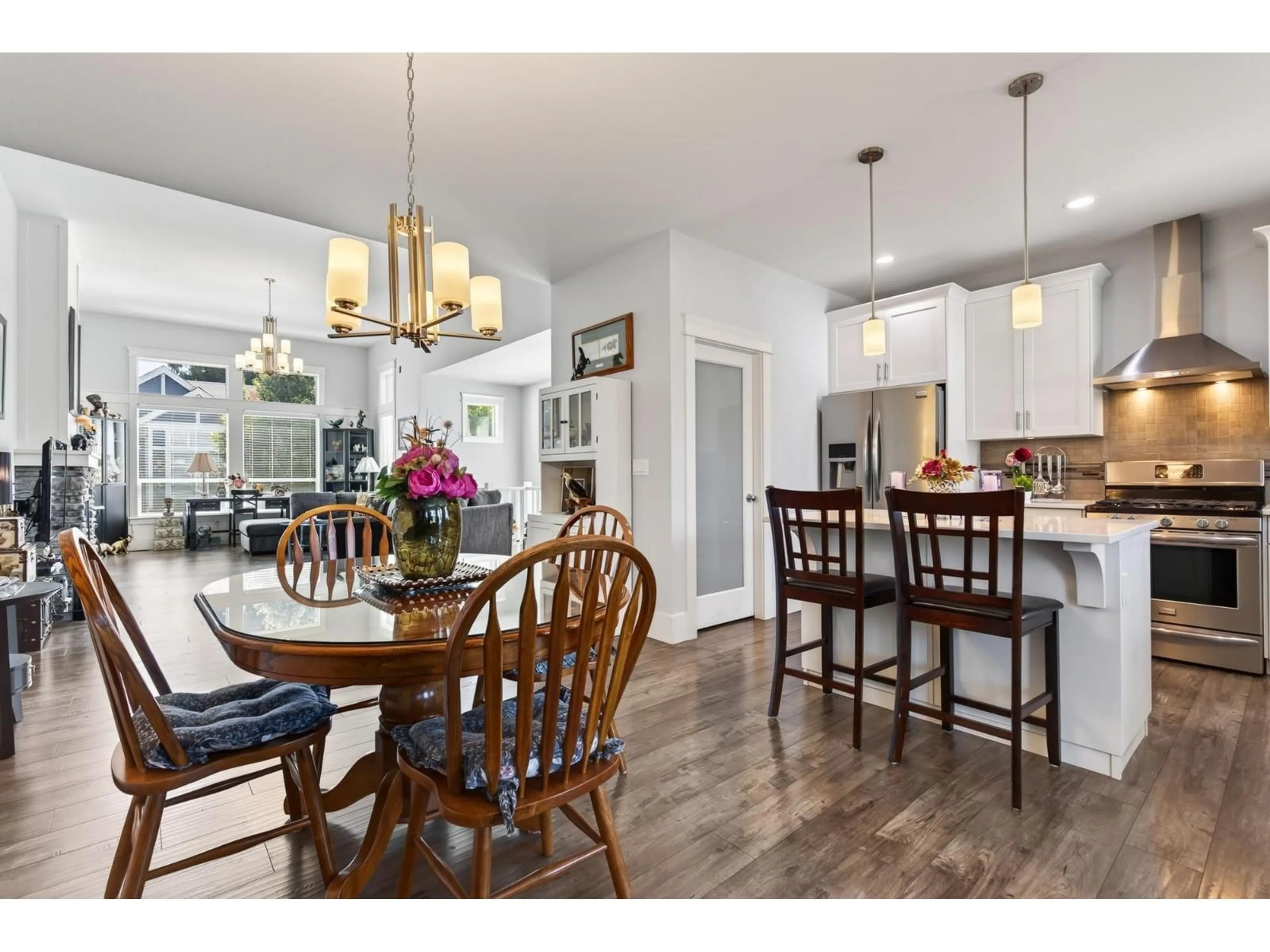Open concept kitchen, wood/laminate floor for 3 - 10166 WILLIAMS ROAD, Chilliwack British Columbia V2P5H4