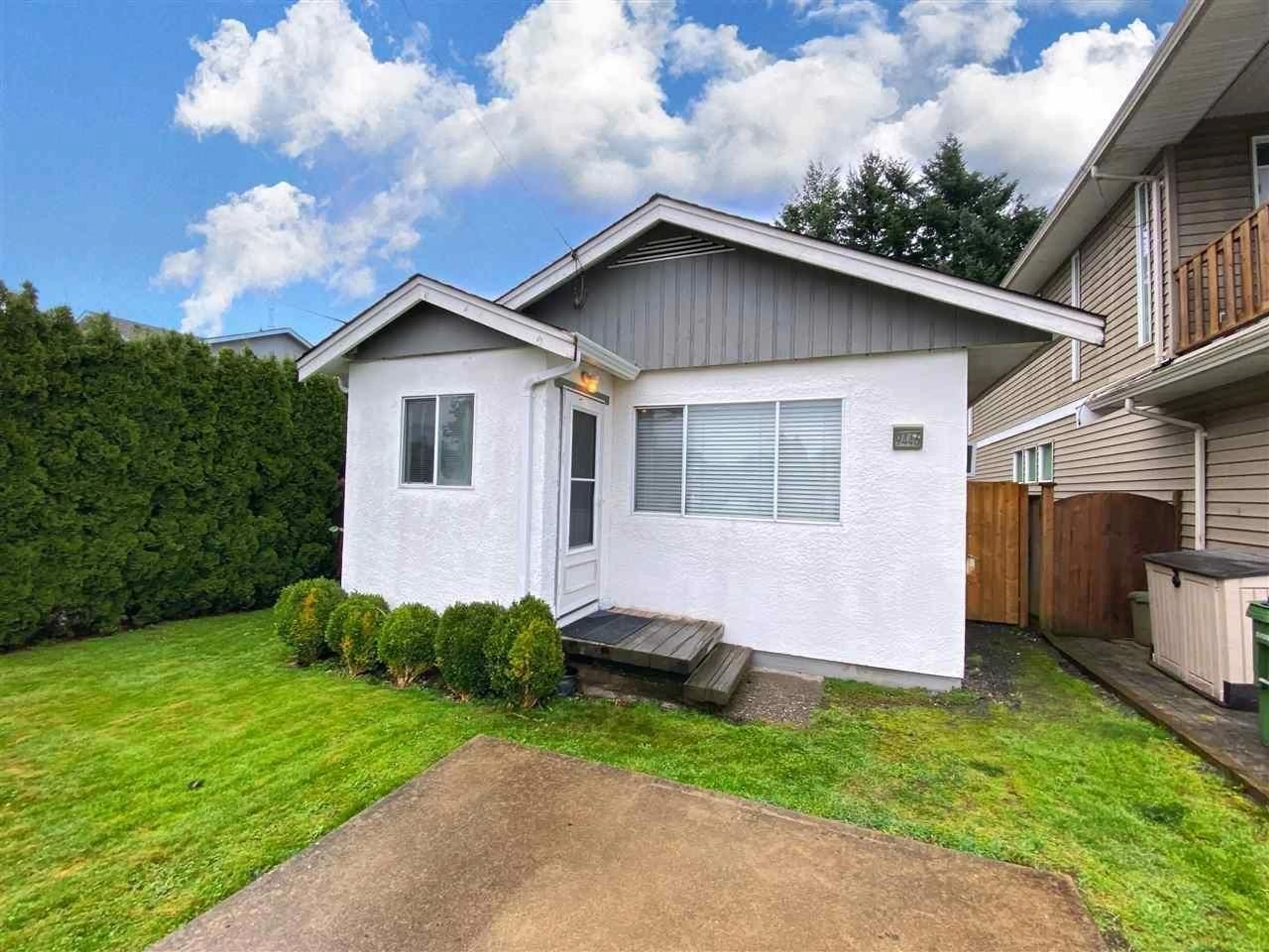 Home with vinyl exterior material, street for 9446 MENZIES STREET, Chilliwack British Columbia V2P5Z4