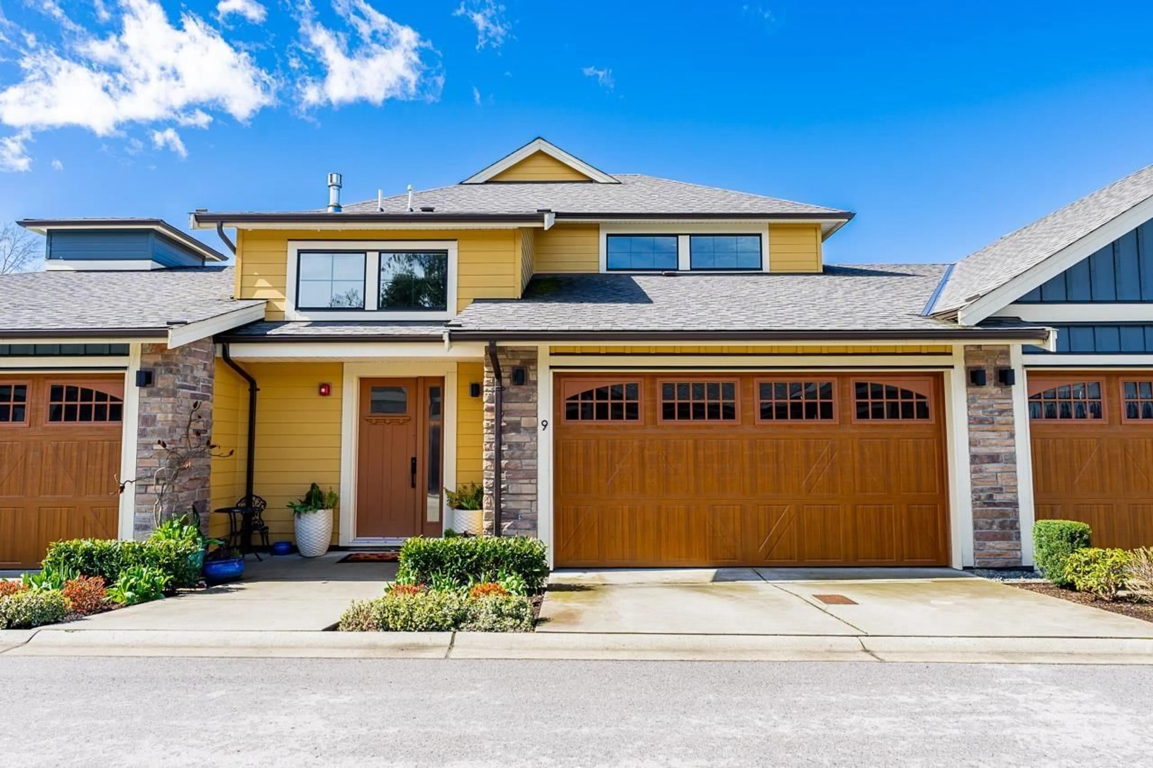 Home with brick exterior material, street for 9 - 4750 228 STREET, Langley British Columbia V2Z0A9