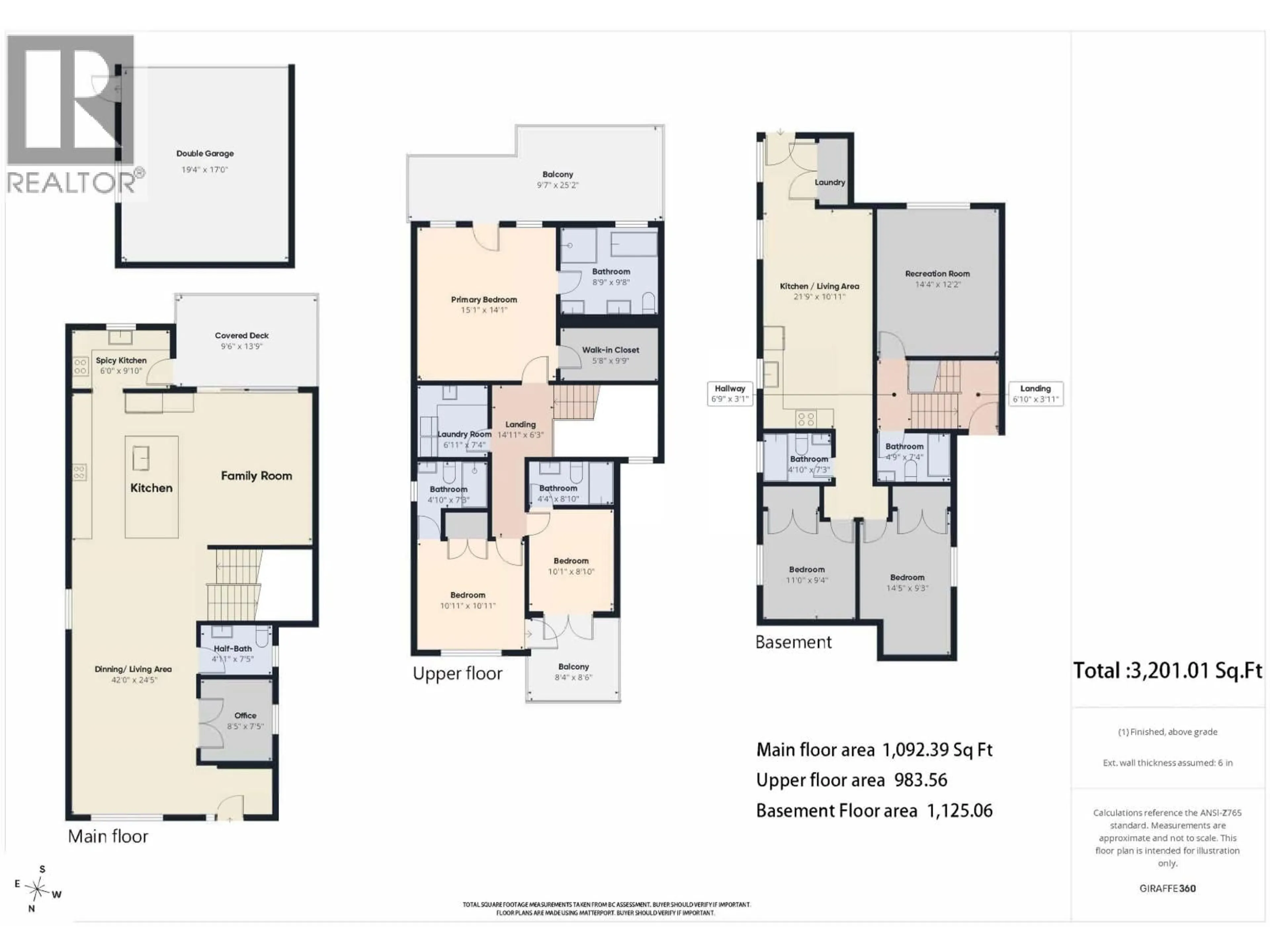 Floor plan for 2 - 6512 GRANT STREET, Burnaby British Columbia V5B2K8