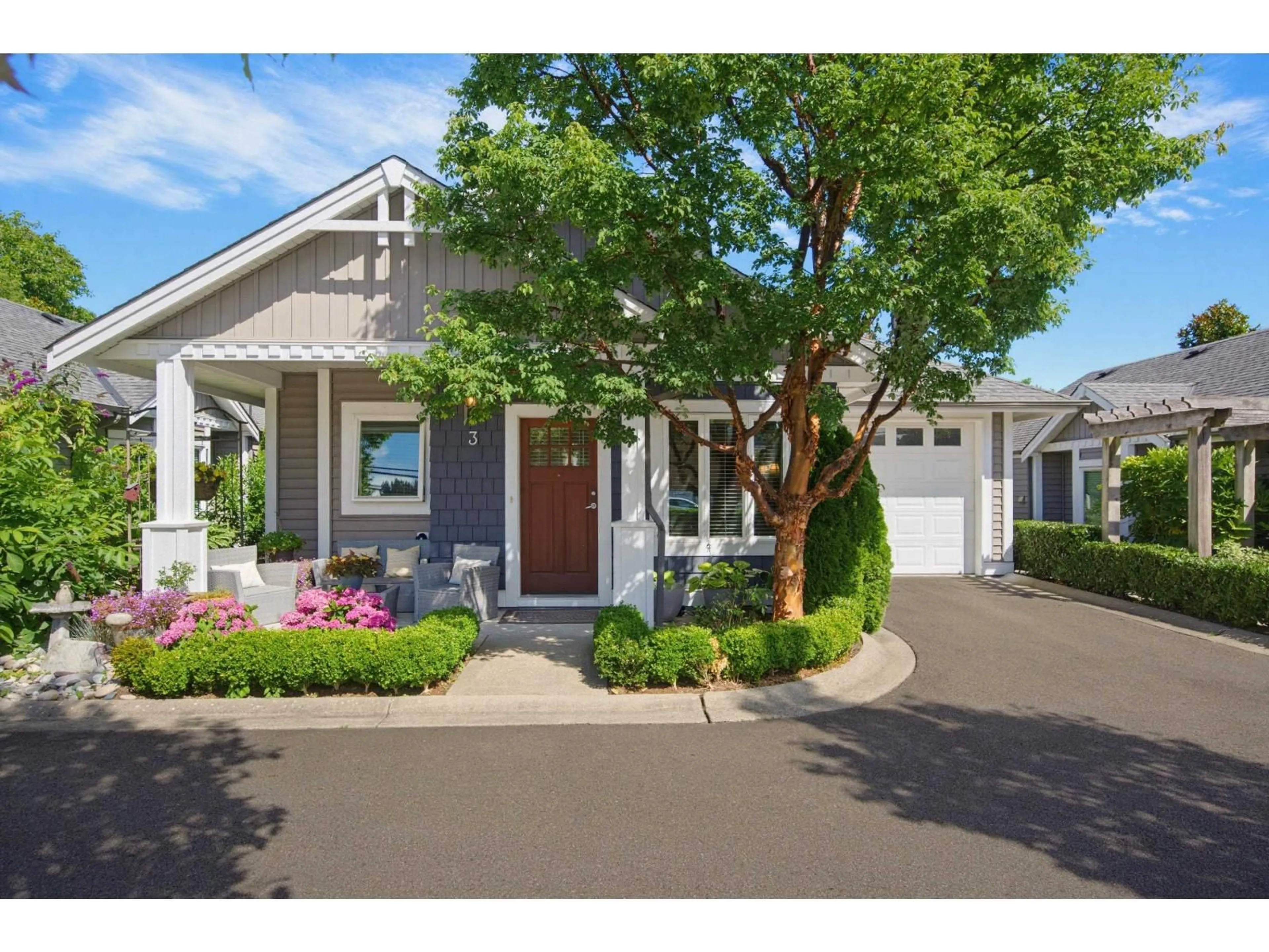 Home with vinyl exterior material, street for 3 - 1640 140 STREET, Surrey British Columbia V4A0A7