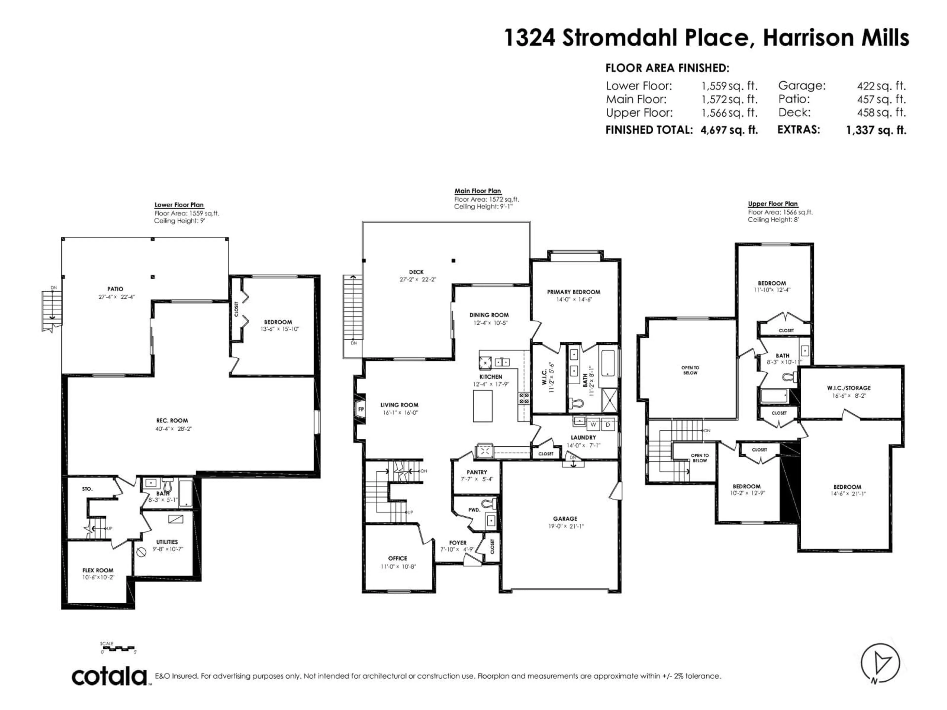 Floor plan for 1324 STROMDAHL PLACE, Agassiz British Columbia V0M1A1