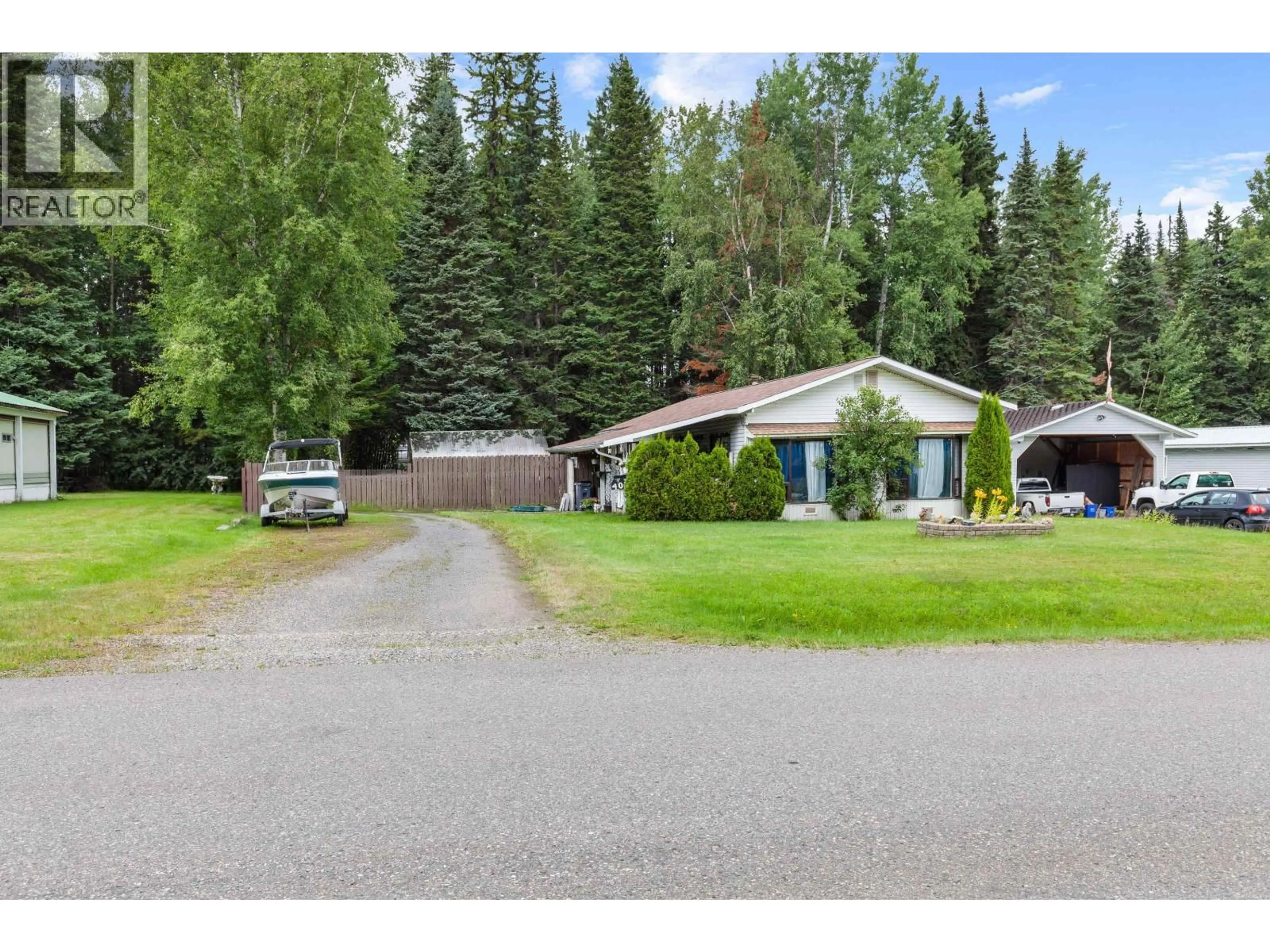 A pic from outside/outdoor area/front of a property/back of a property/a pic from drone, street for 4016 DIAMOND DRIVE, Prince George British Columbia V2K3M6