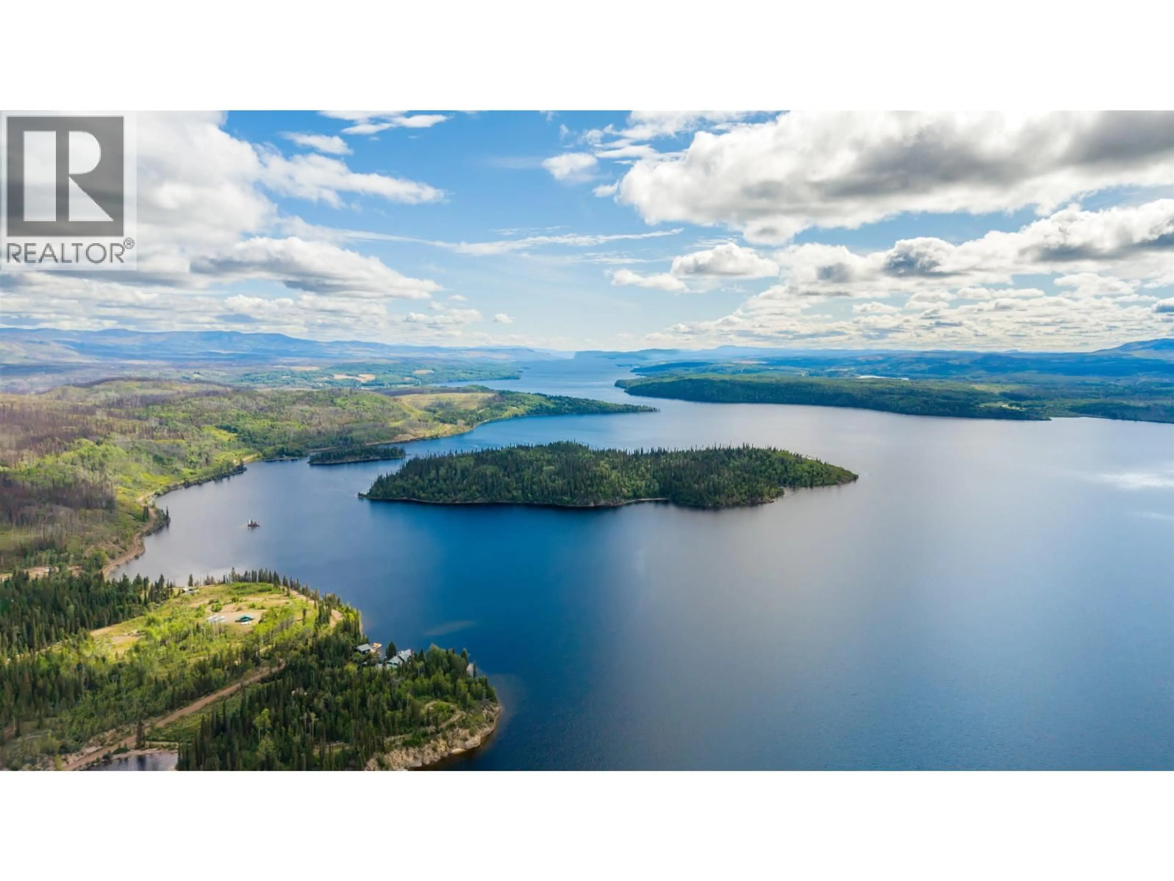 A pic from outside/outdoor area/front of a property/back of a property/a pic from drone, water/lake/river/ocean view for 45391 COLLEYMOUNT ROAD, Burns Lake British Columbia V0J1E2