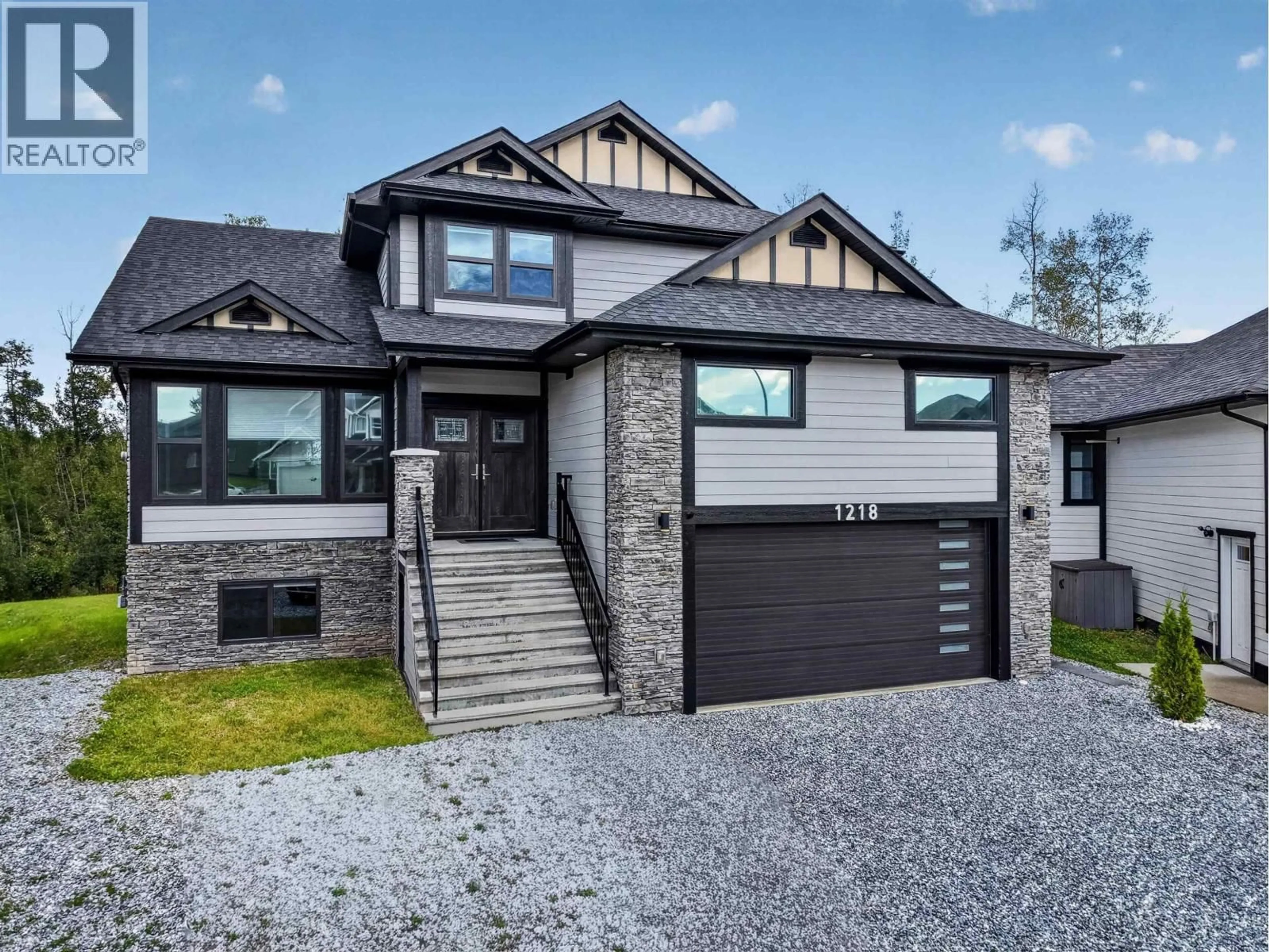Home with brick exterior material, street for 1218 ORIZABA COURT, Prince George British Columbia V2N0B7