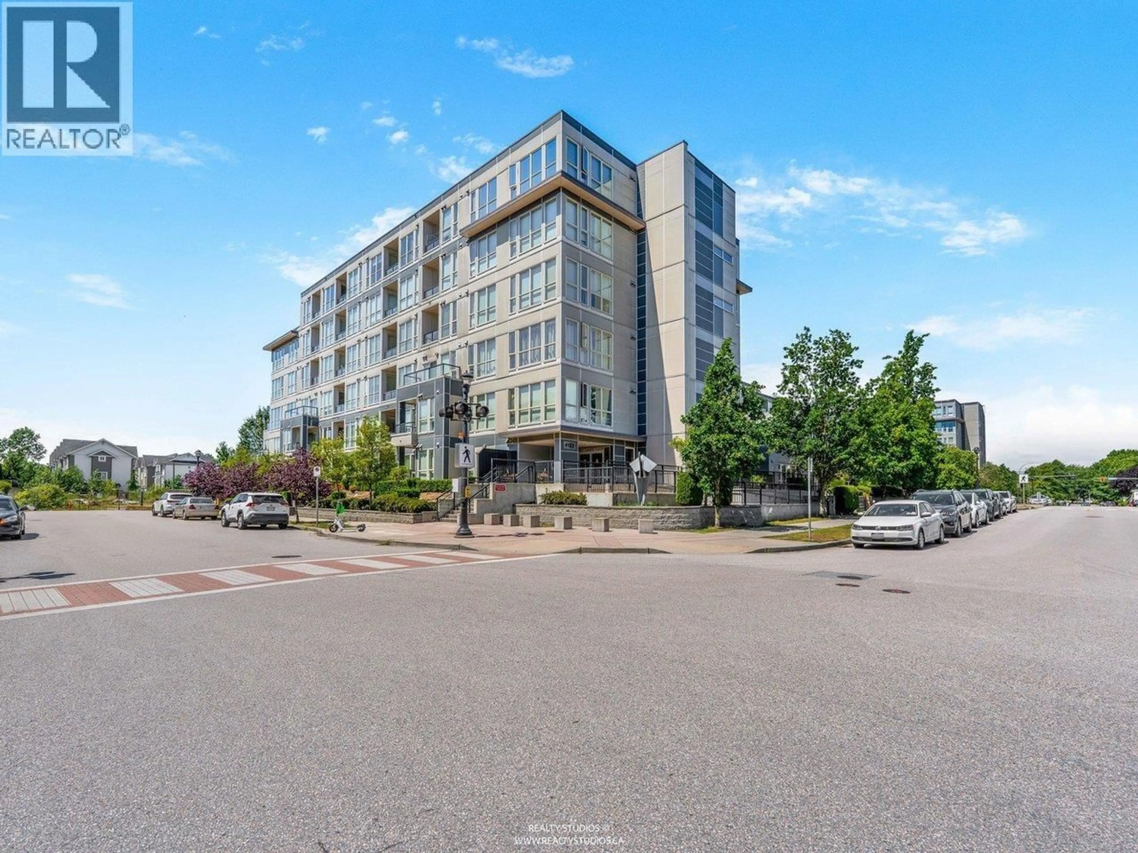 A pic from outside/outdoor area/front of a property/back of a property/a pic from drone, building for 392 - 4133 STOLBERG STREET, Richmond British Columbia V6X0J3