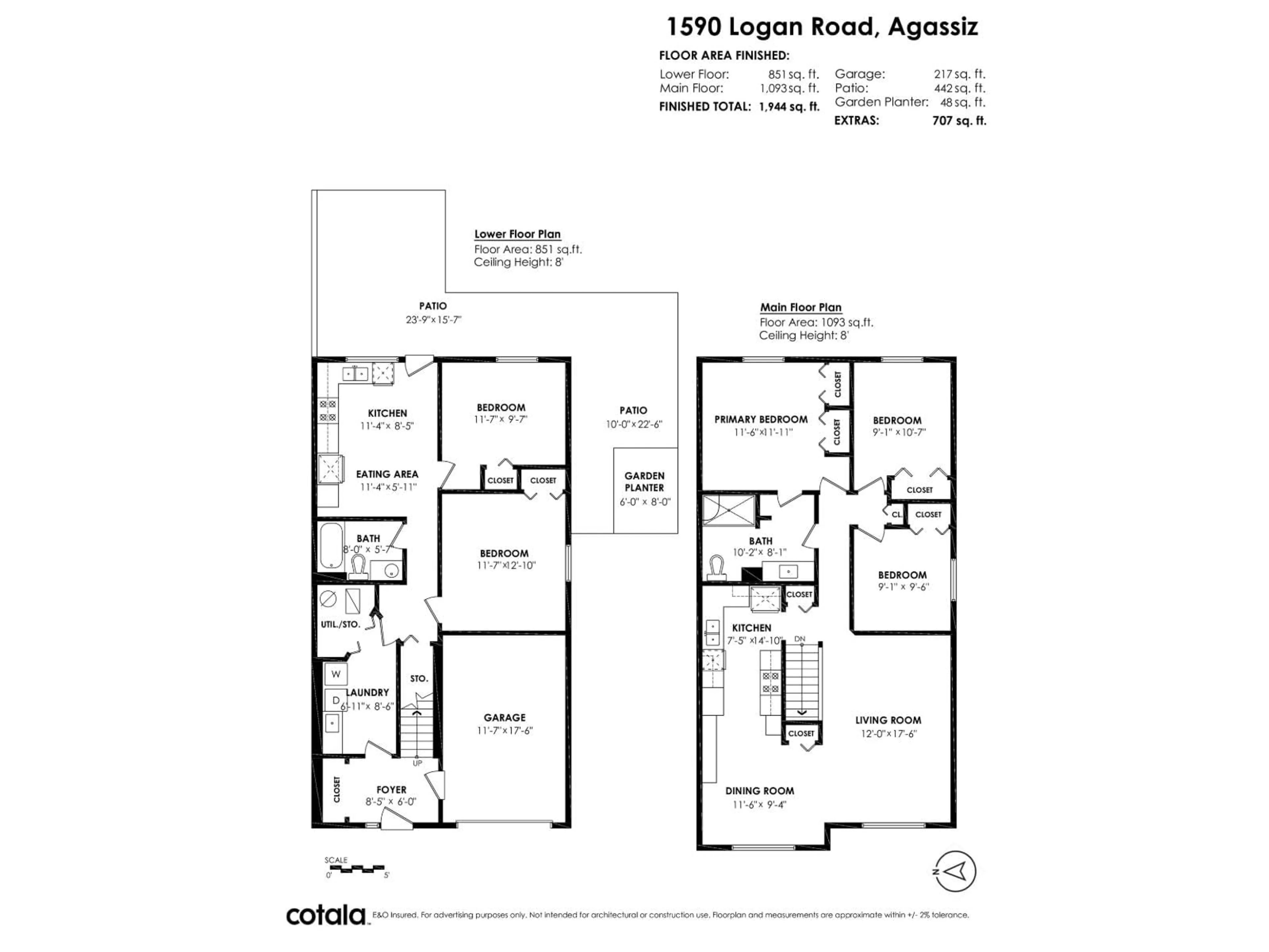 Floor plan for 1590 LOGAN ROAD, Agassiz British Columbia V0M1A2