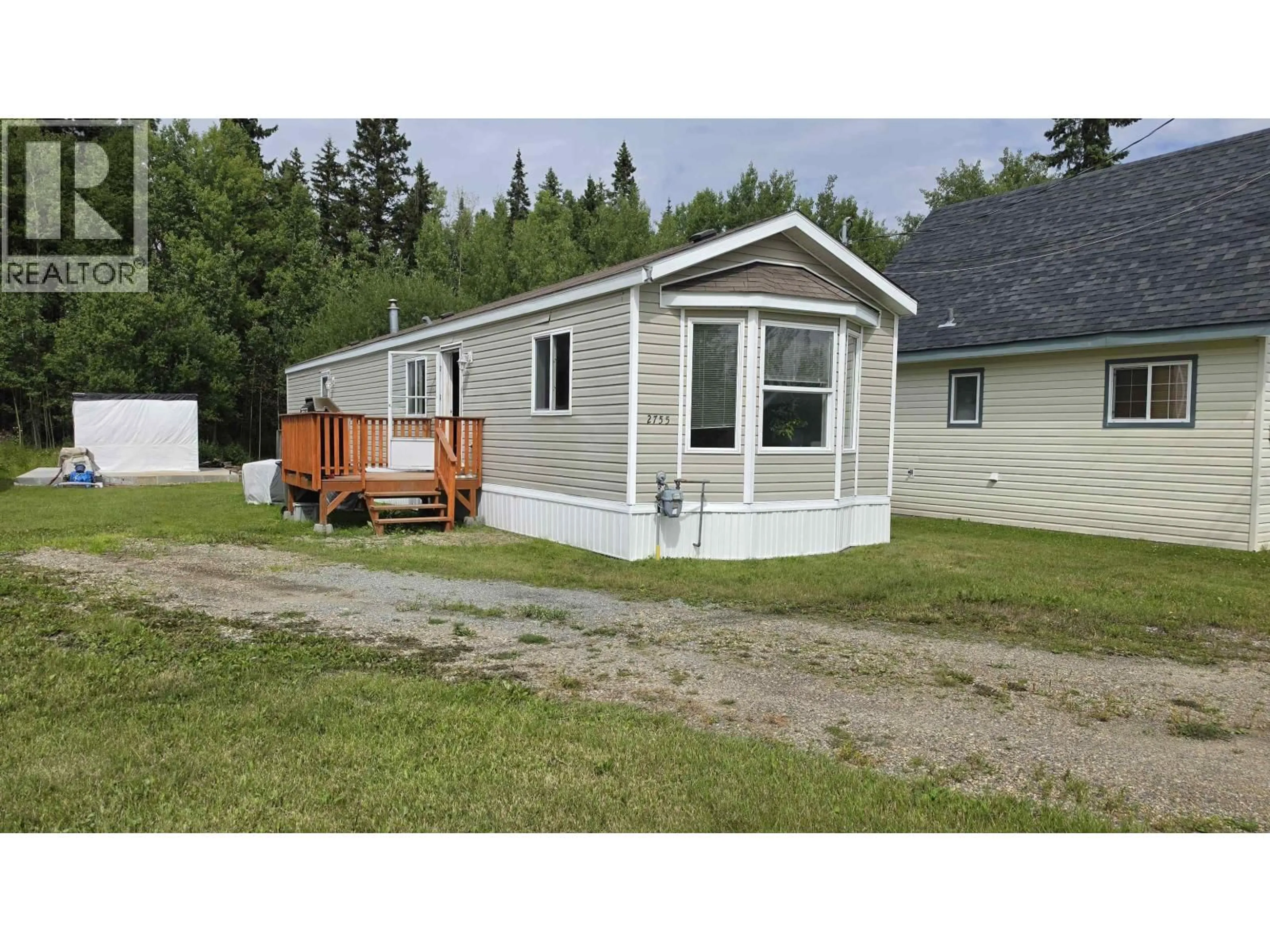 Home with vinyl exterior material, street for 2755 GUNN ROAD, Prince George British Columbia V2N2H8