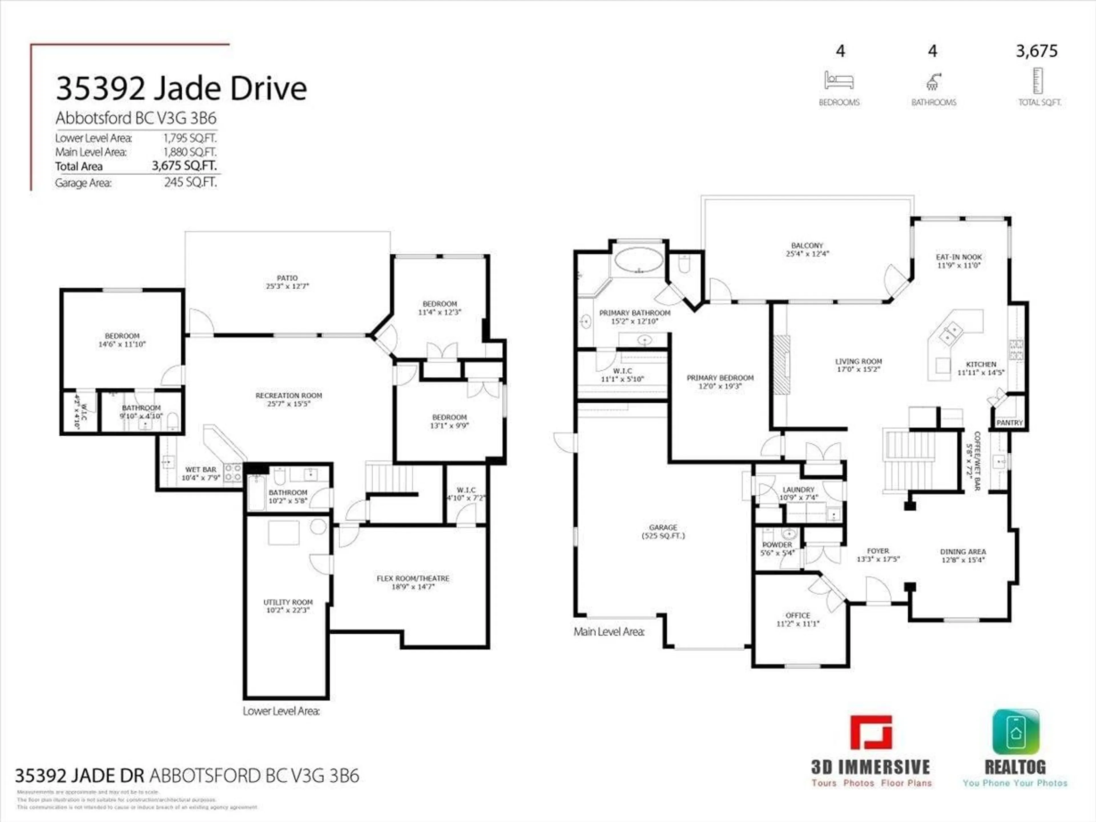 Floor plan for 35392 JADE DRIVE, Abbotsford British Columbia V3G3B6