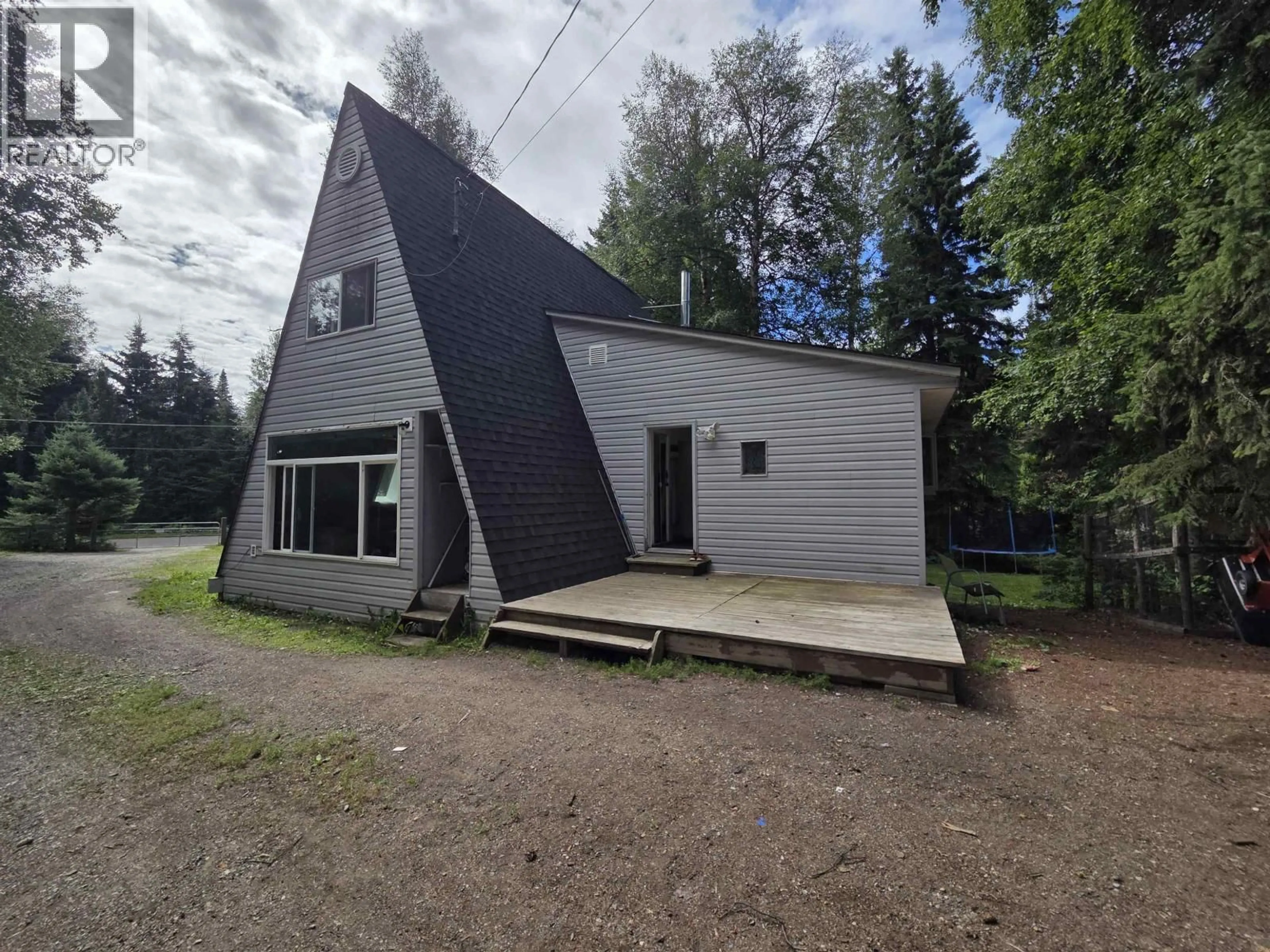 A pic from outside/outdoor area/front of a property/back of a property/a pic from drone, building for 24610 NESSVIEW ROAD, Prince George British Columbia V2K5M7