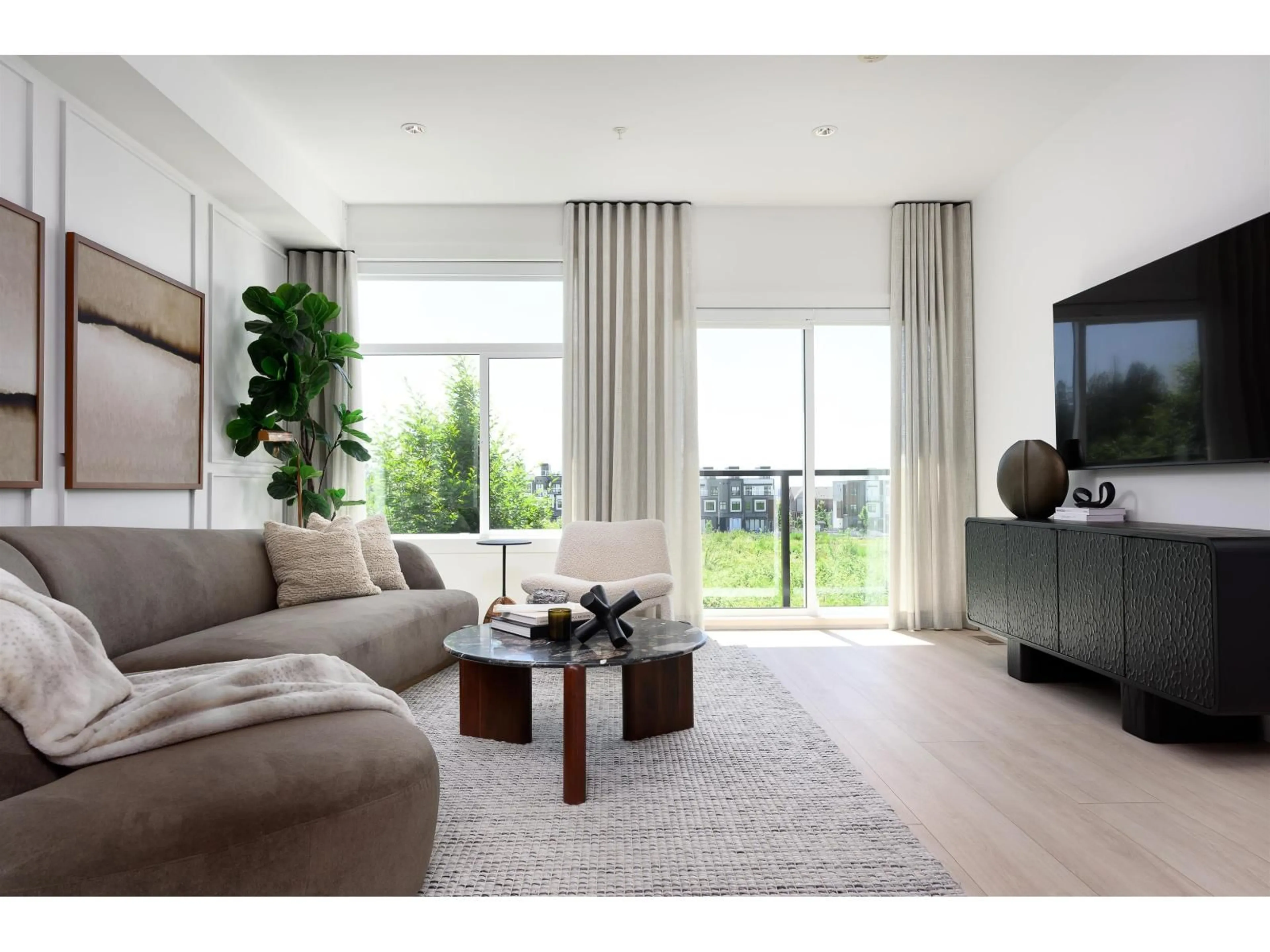 Living room with furniture, unknown for 54 - 20335 70A AVENUE, Langley British Columbia V2Y1S8