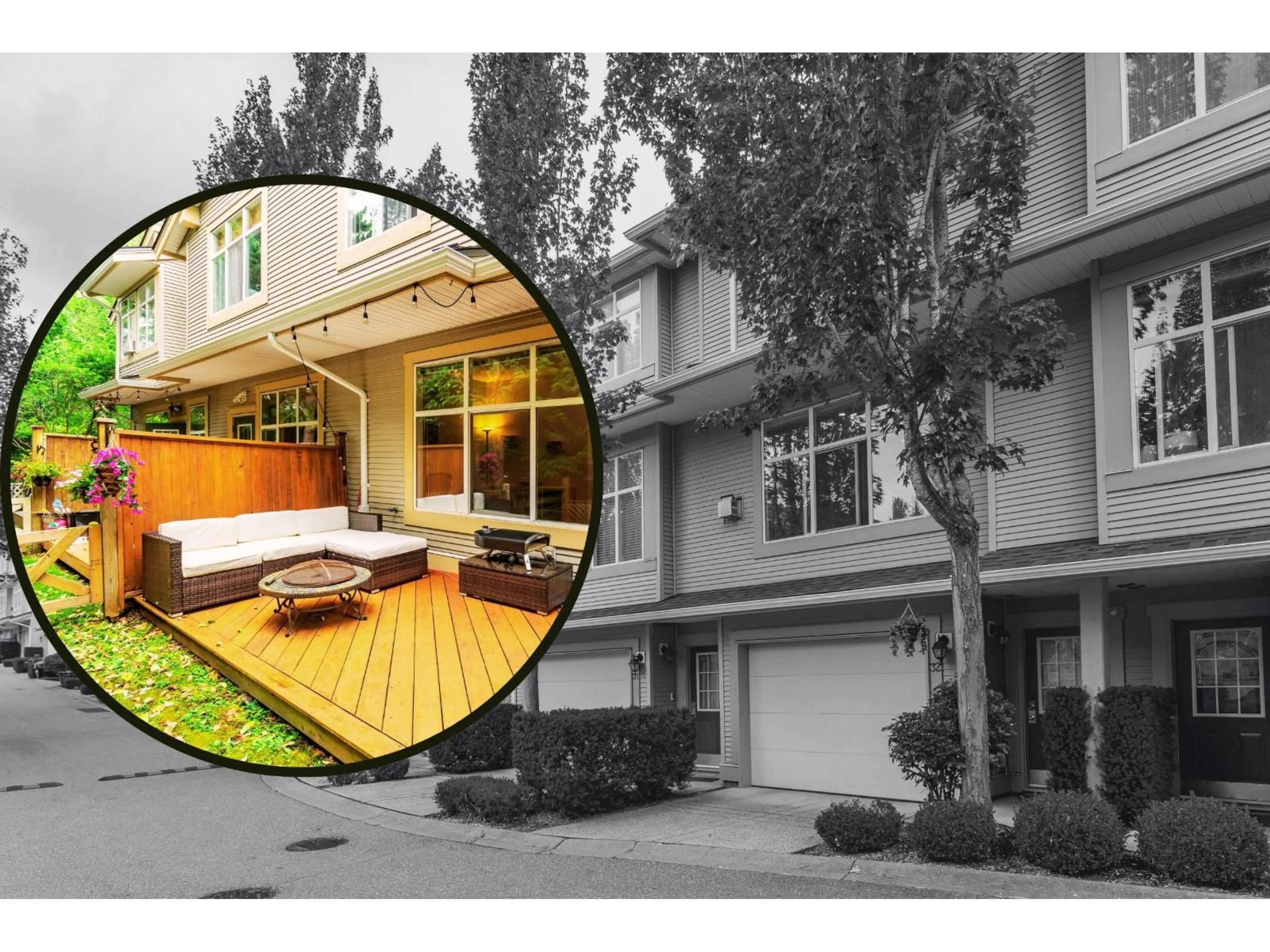 Home with vinyl exterior material, street for 32 - 14959 58 AVENUE, Surrey British Columbia V3S9Y9