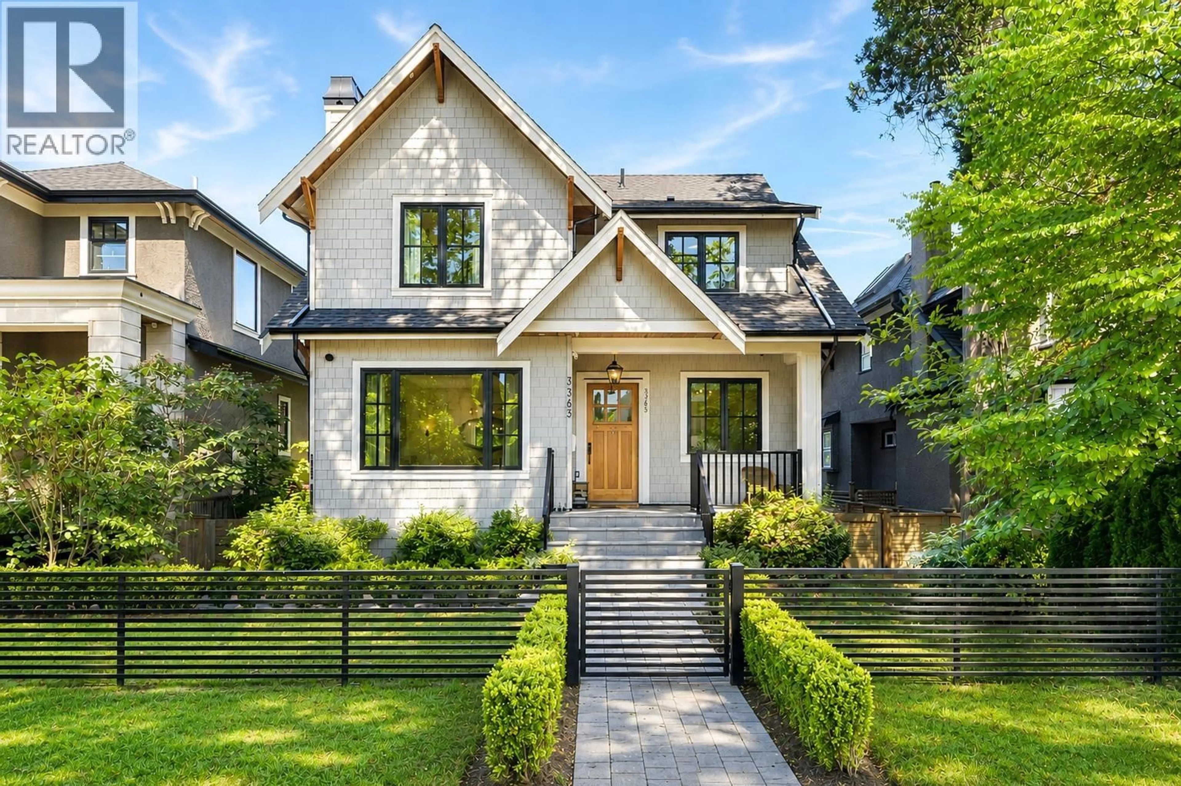 Home with brick exterior material, street for 3363 15TH AVENUE, Vancouver British Columbia V6R2Y9