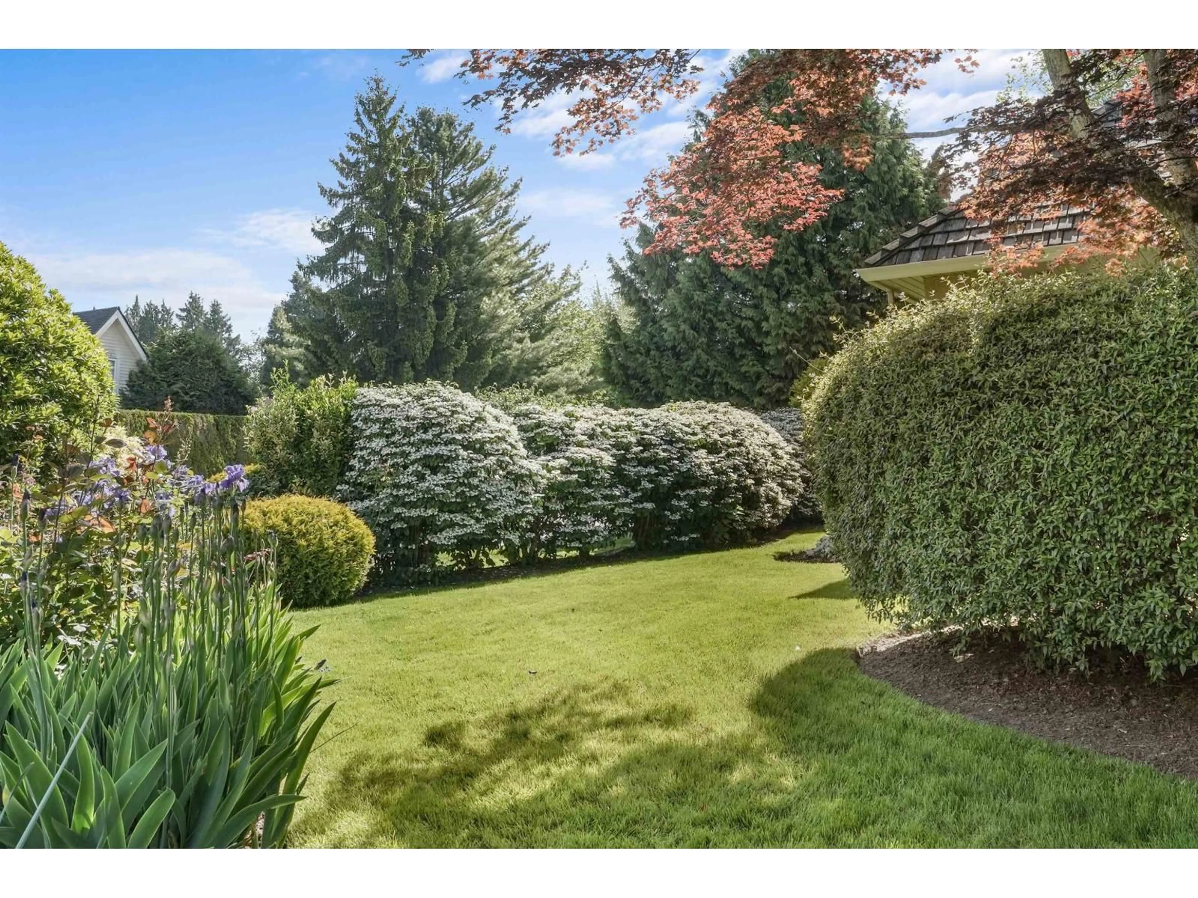A pic from outside/outdoor area/front of a property/back of a property/a pic from drone, forest/trees view for 1990 OCEAN WIND DRIVE, Surrey British Columbia V4A9P2