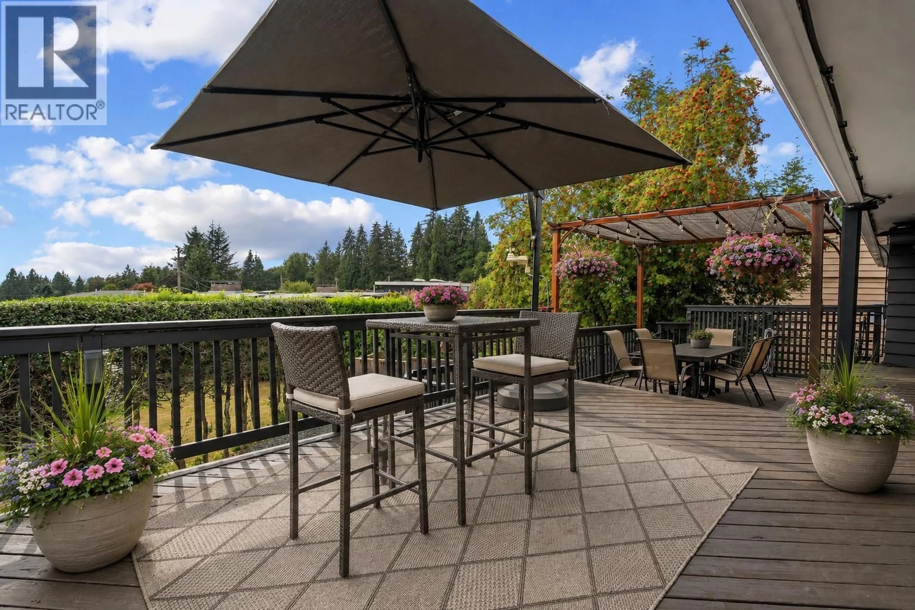 Patio, water/lake/river/ocean view for 3883 DELBROOK AVENUE, North Vancouver British Columbia V7N3Z7