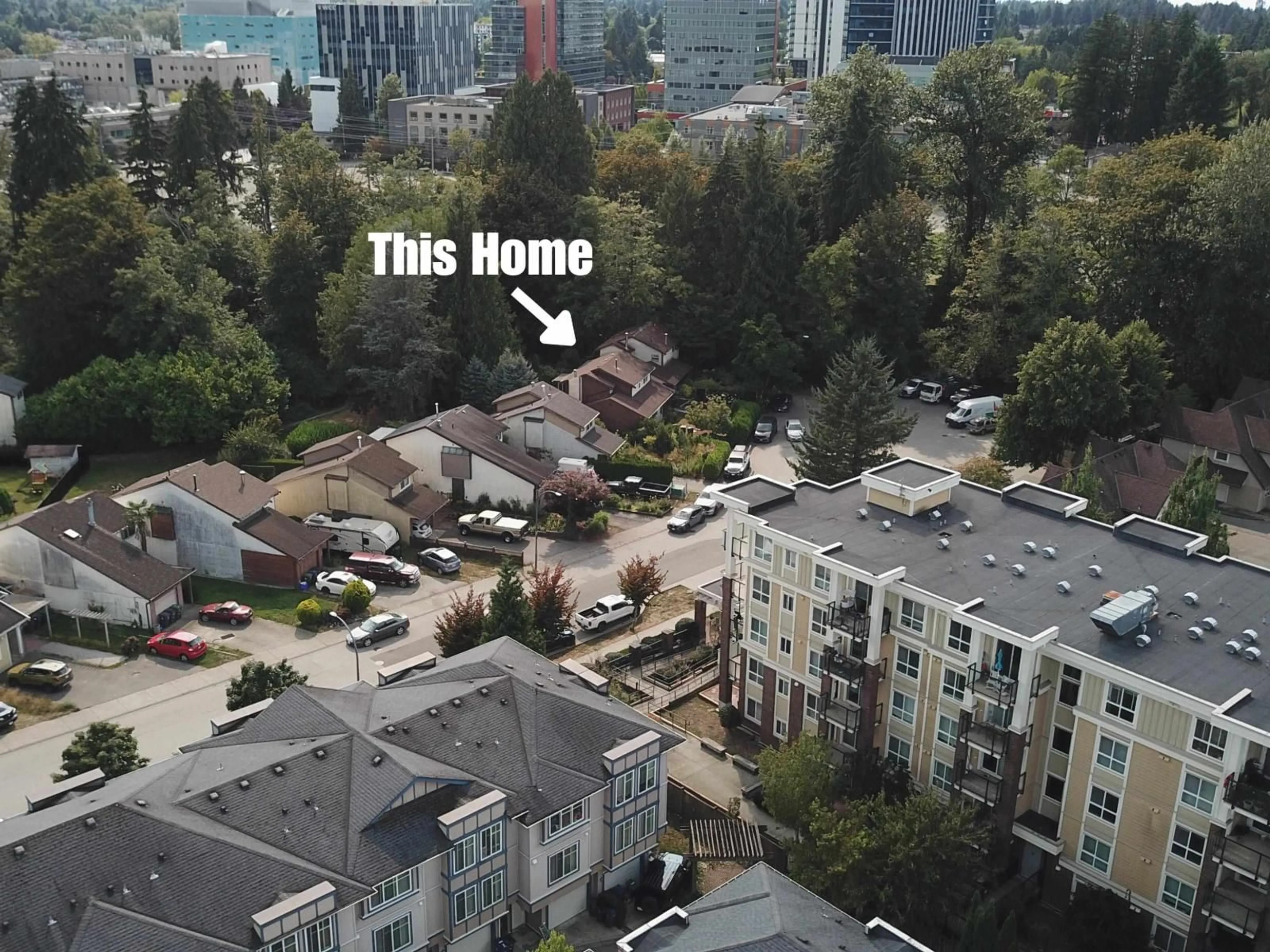 A pic from outside/outdoor area/front of a property/back of a property/a pic from drone, city buildings view from balcony for 13870 LAUREL DRIVE, Surrey British Columbia V3T1A9