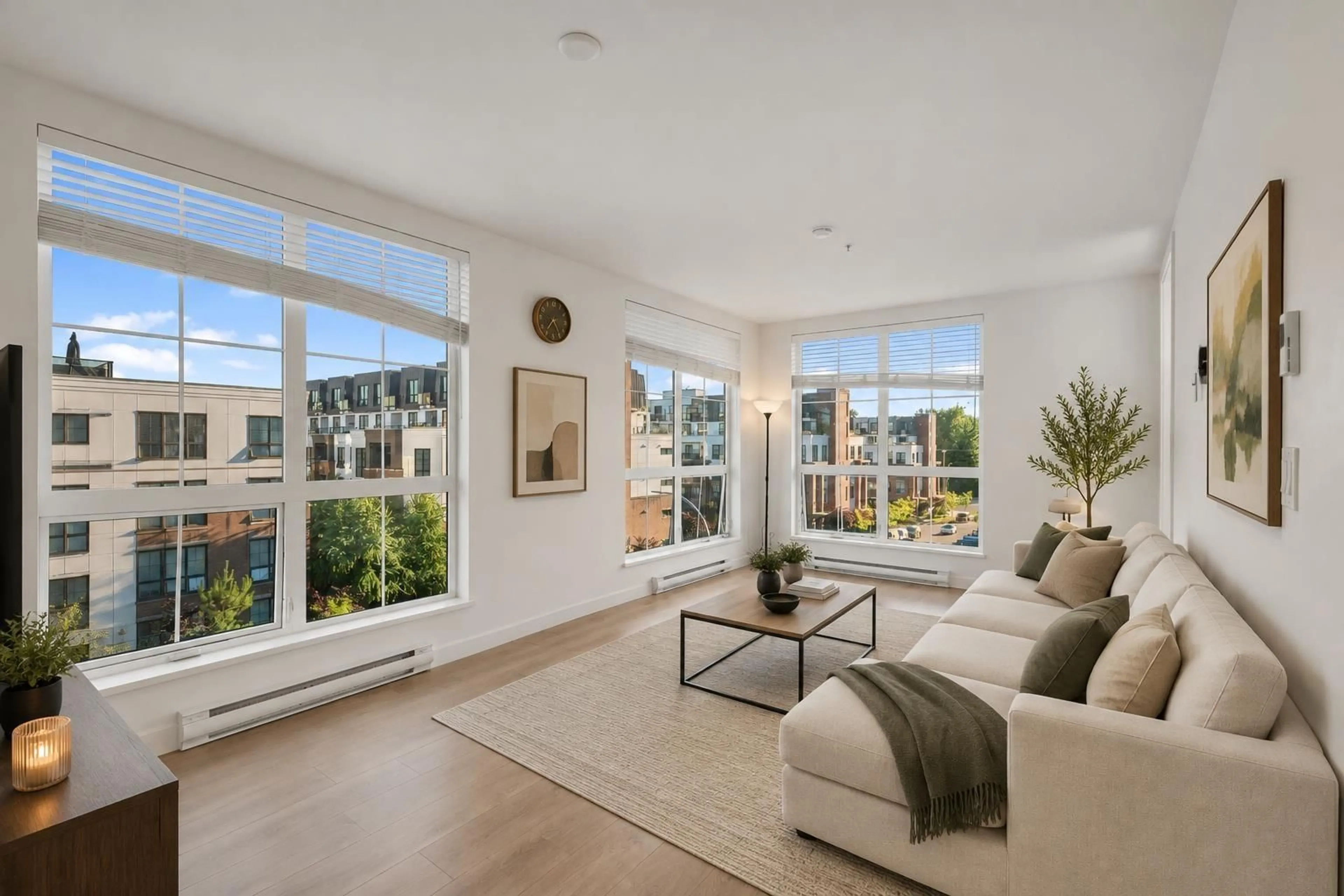 Living room with furniture, unknown for 409 - 8379 201 STREET, Langley British Columbia V2Y3S6