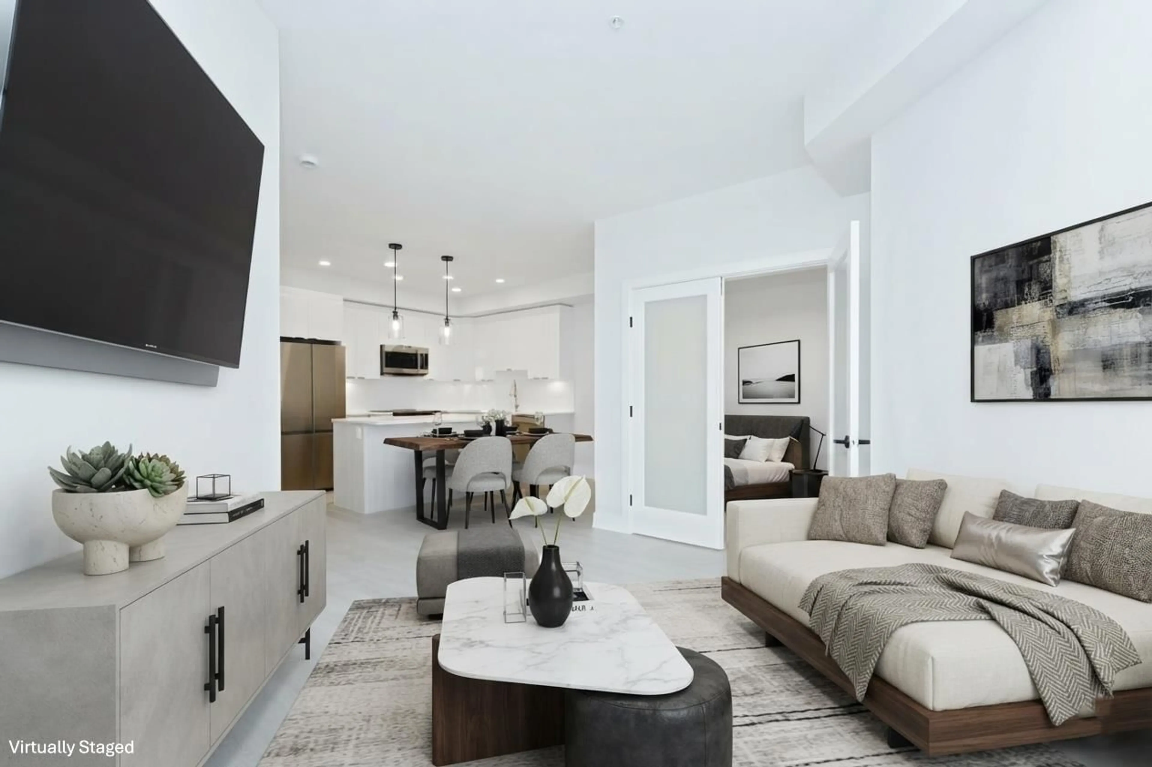 Living room with furniture, unknown for 422 - 13458 95 AVENUE, Surrey British Columbia V3V0H1
