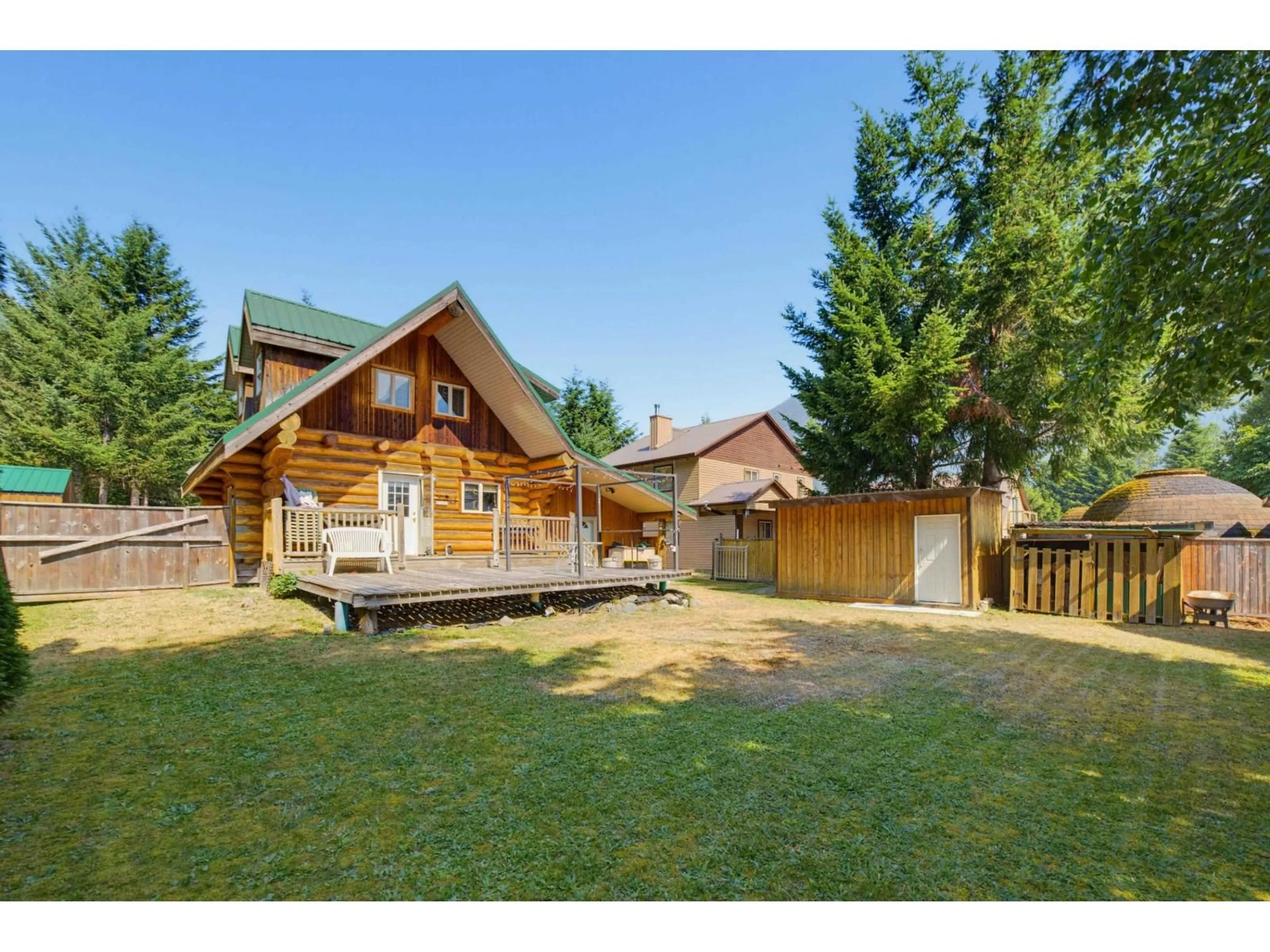 A pic from outside/outdoor area/front of a property/back of a property/a pic from drone, mountain view for 71788 MEADOW ROAD, Sunshine Valley British Columbia V0X1L5