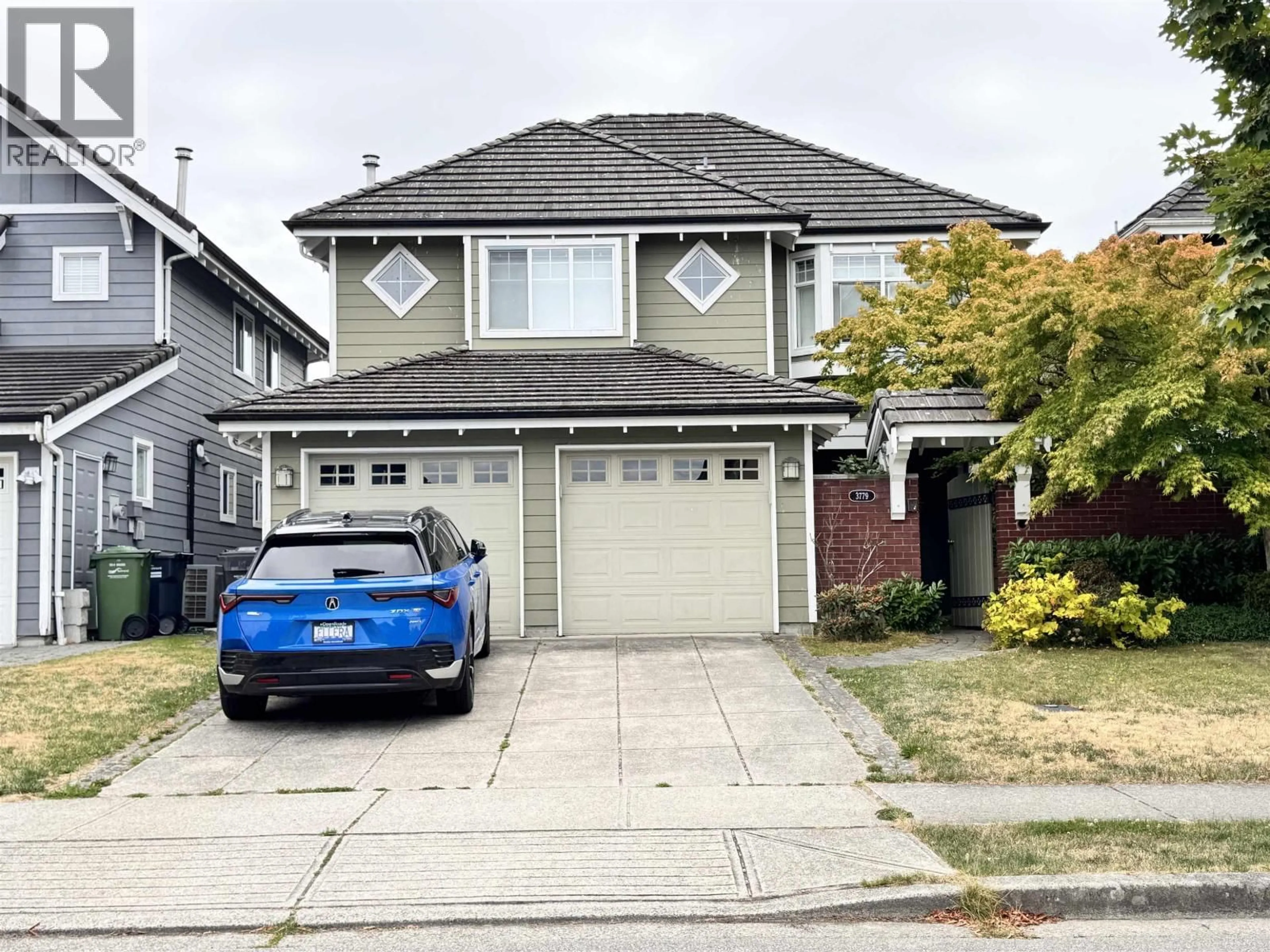 Home with vinyl exterior material, street for 3779 LAM DRIVE, Richmond British Columbia V7C5T4