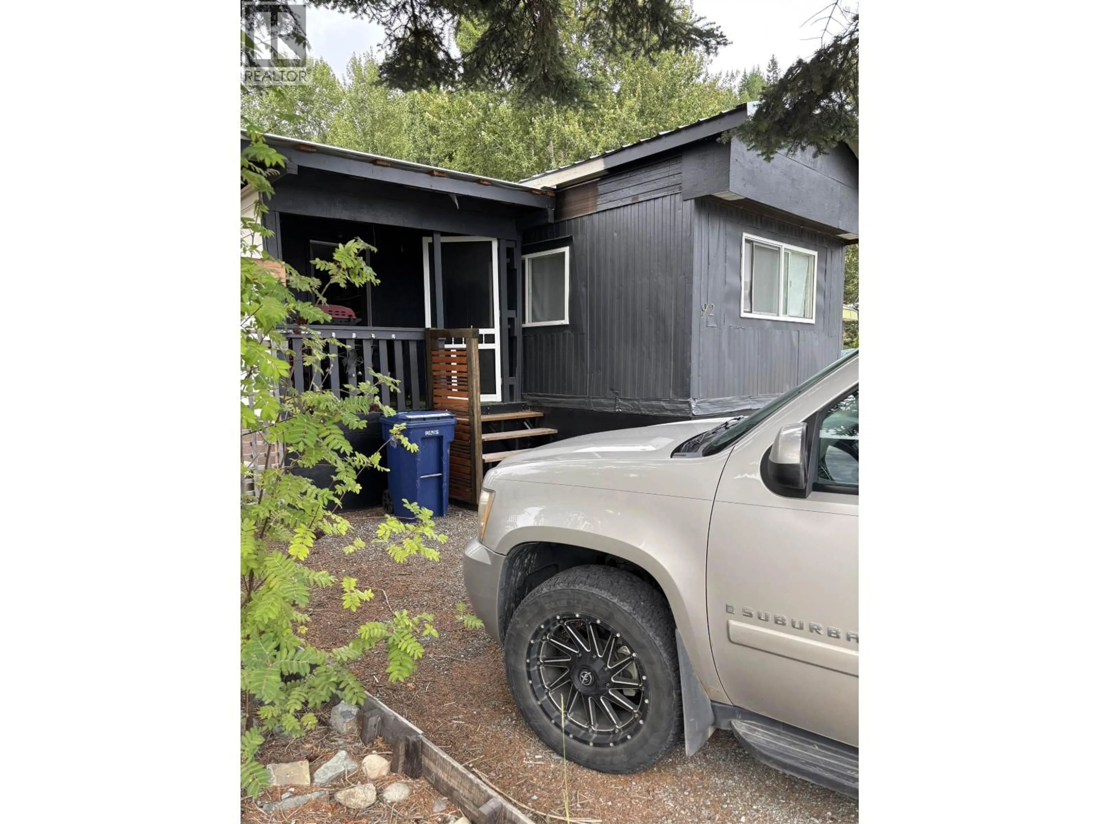 Home with vinyl exterior material, street for 92 - 5130 NORTH NECHAKO ROAD, Prince George British Columbia V2K4V9
