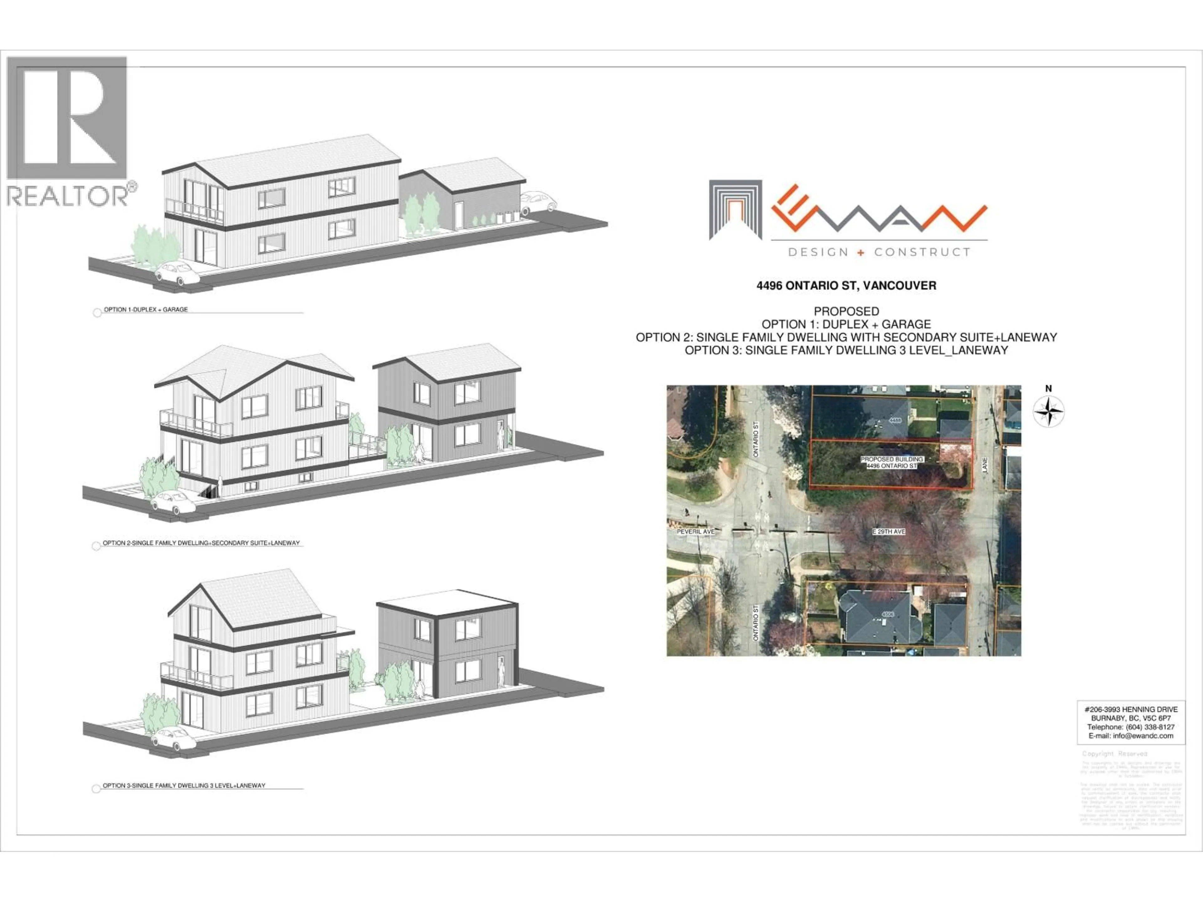 Floor plan for 4496 ONTARIO STREET, Vancouver British Columbia V5V3H1